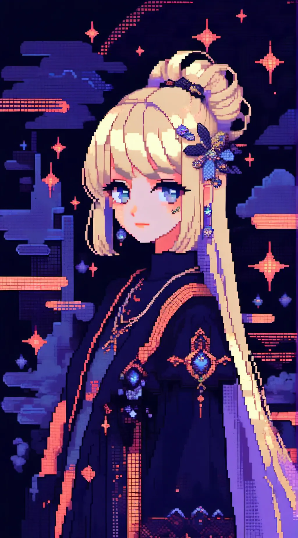 ai character: Summer background