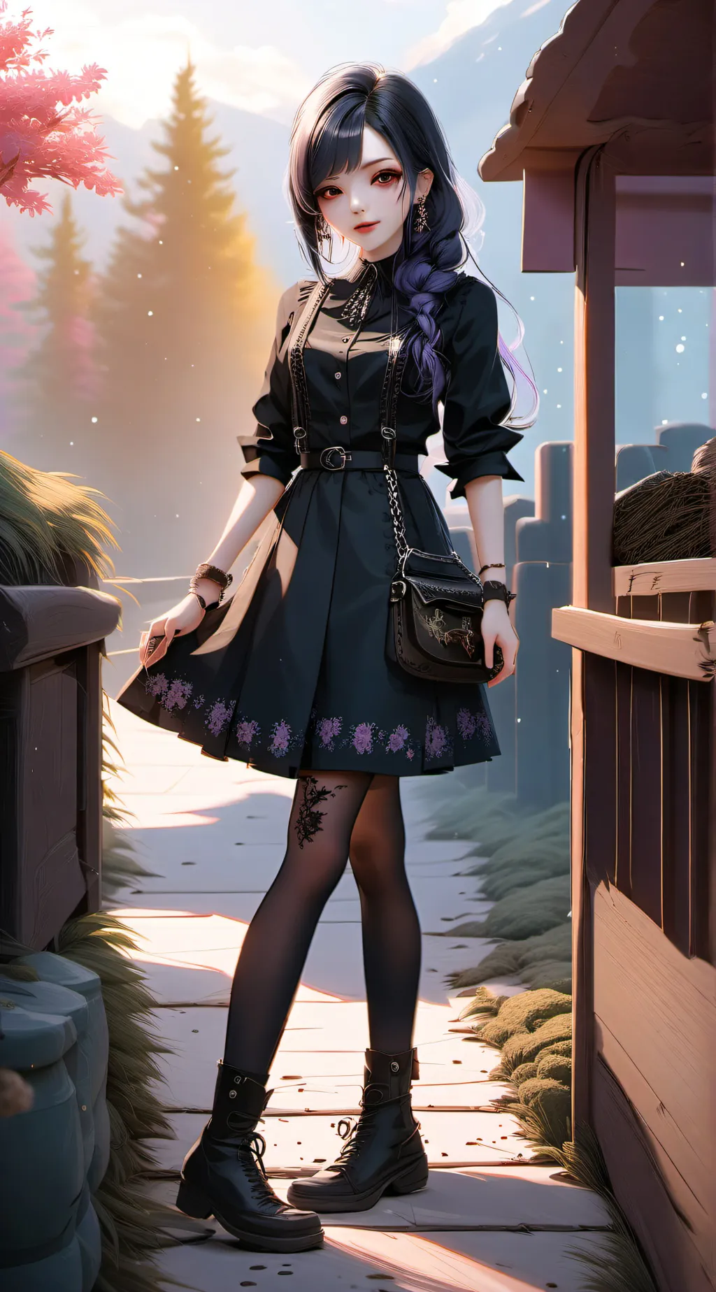 ai character: ivy background