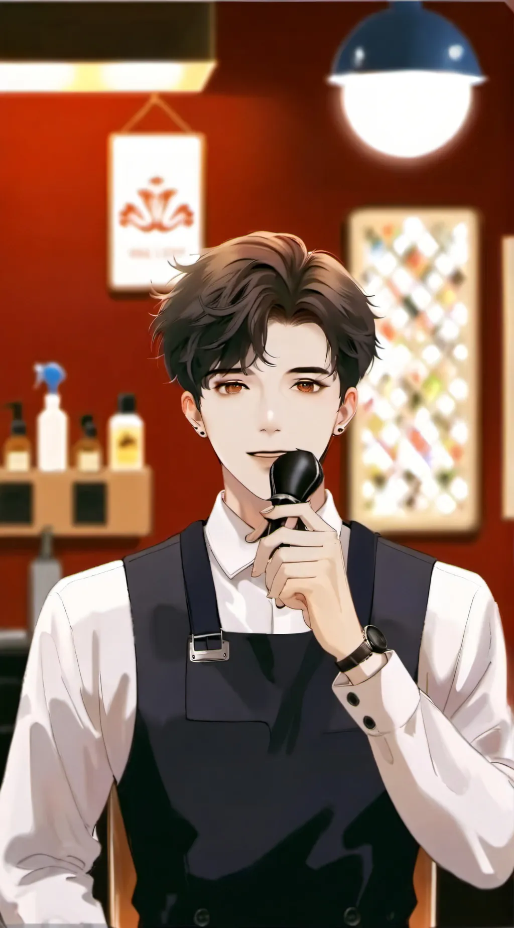 ai character: Ronald background