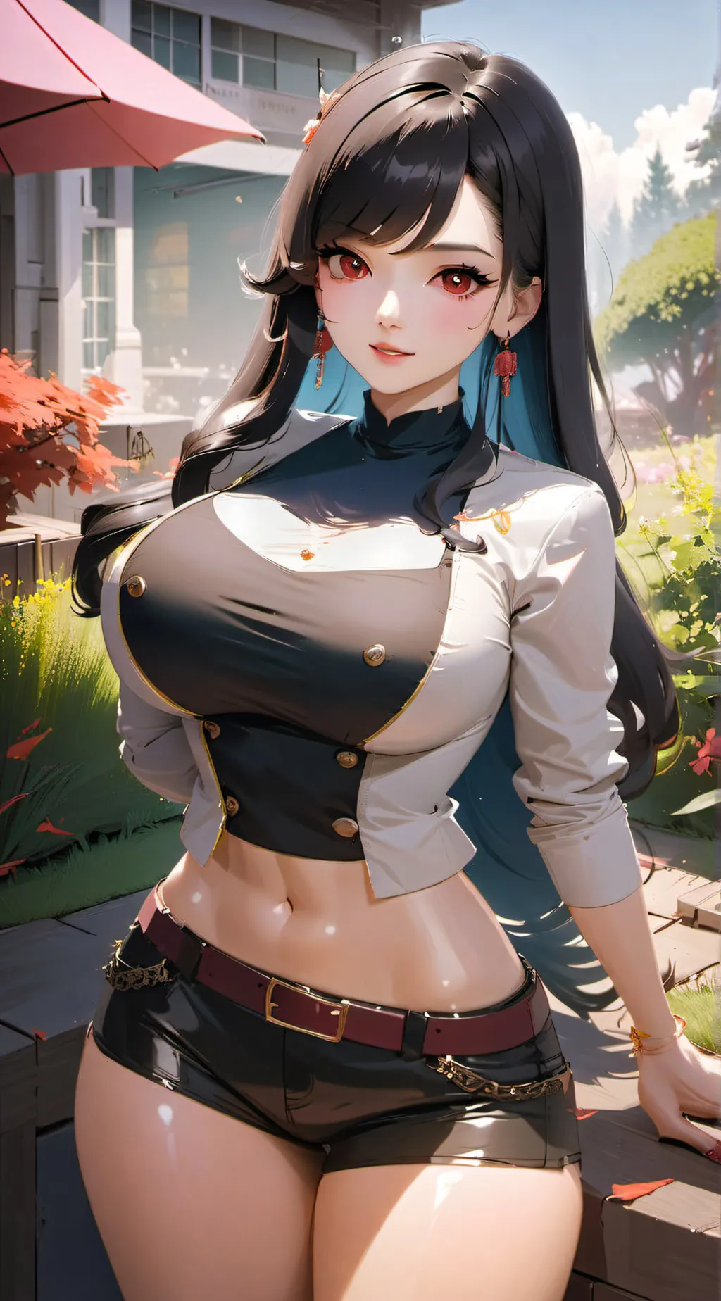 ai character: Komi background