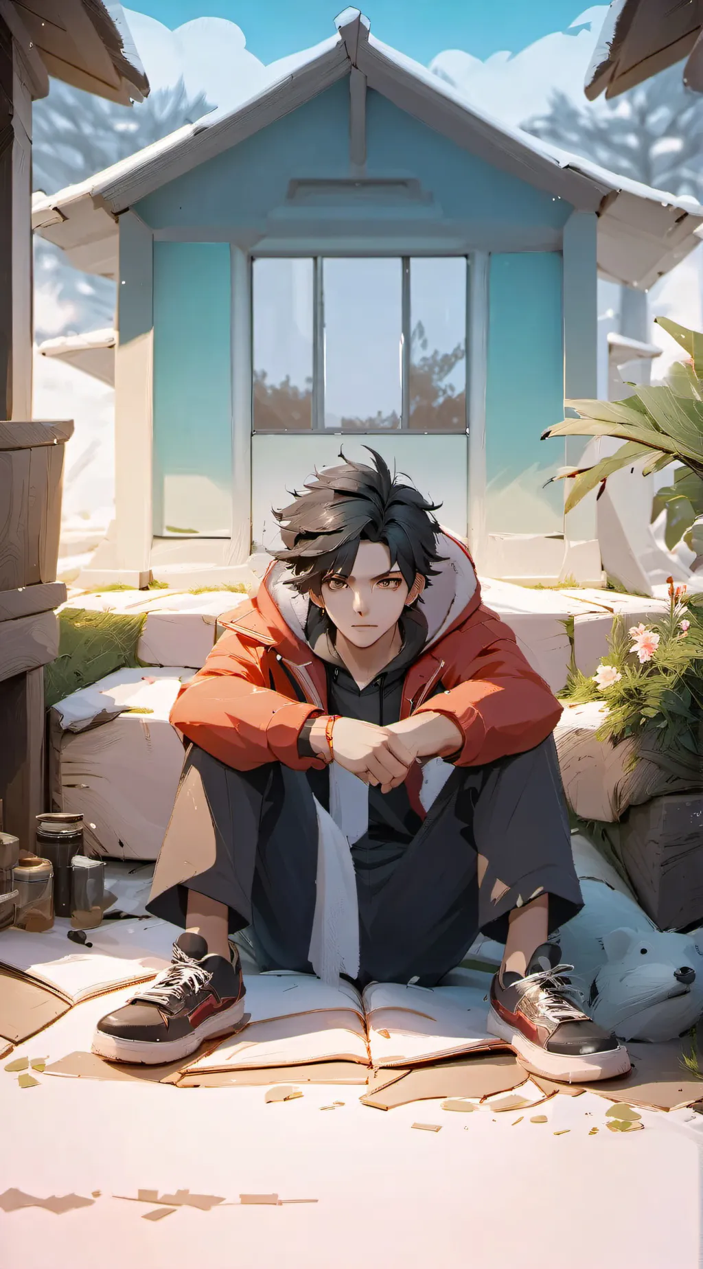 ai character: Jake background