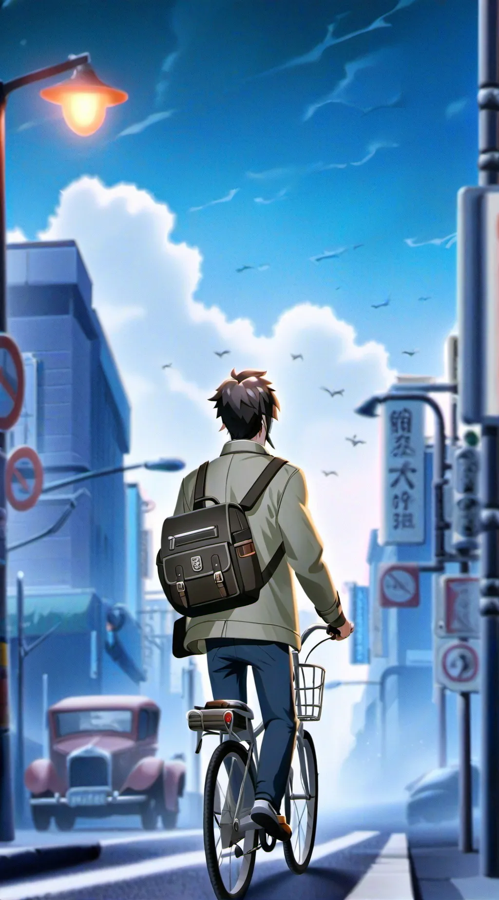 ai character: Oliver background