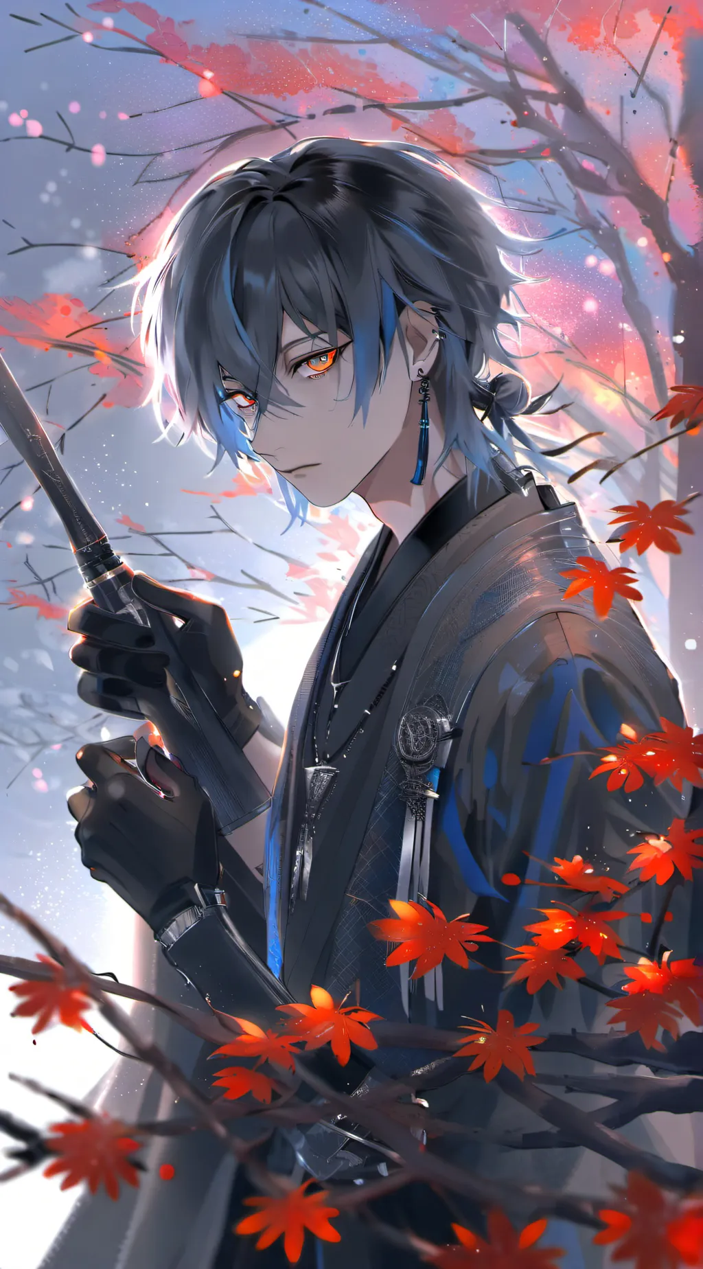 ai character: Lucas  background