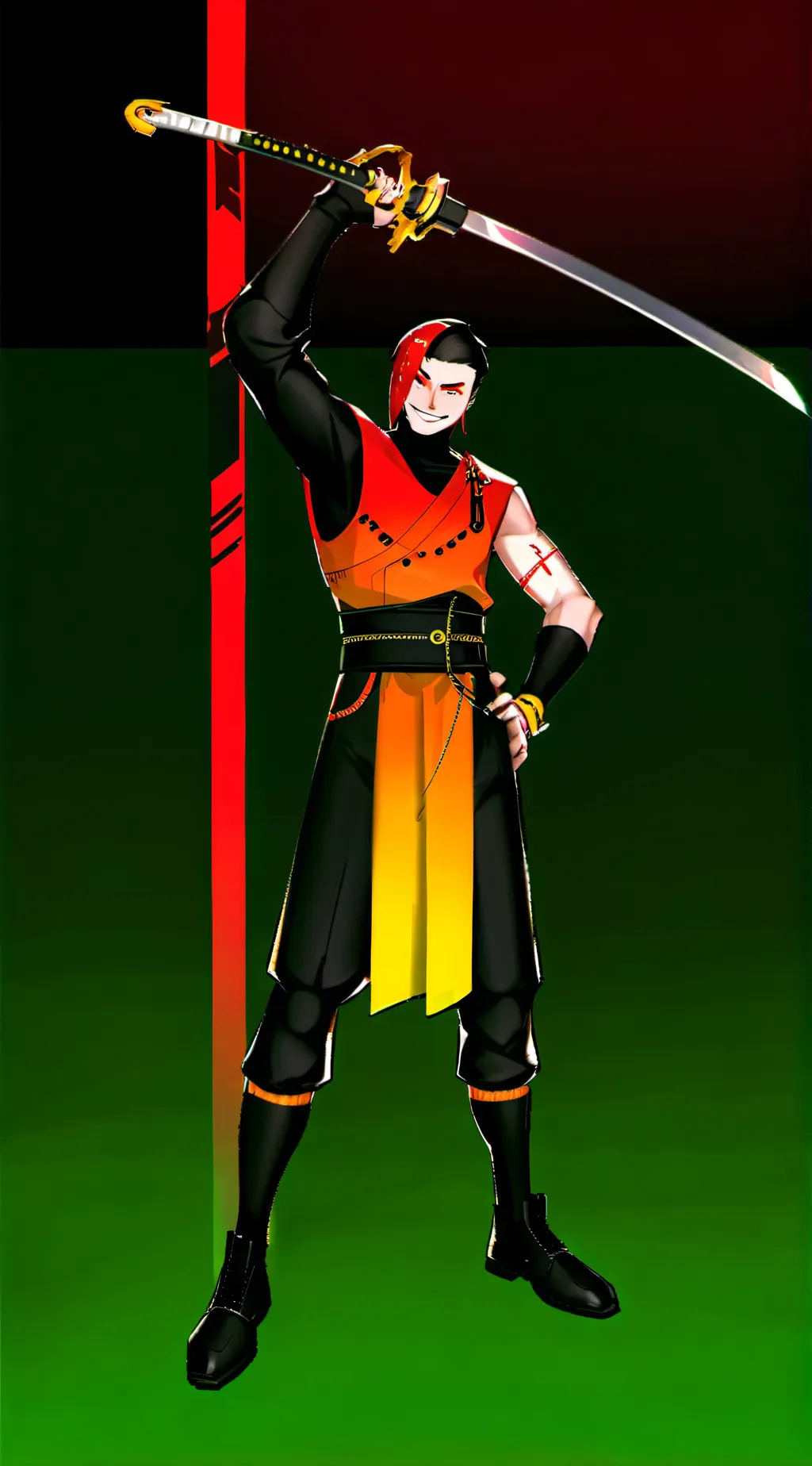 ai character: Kai background