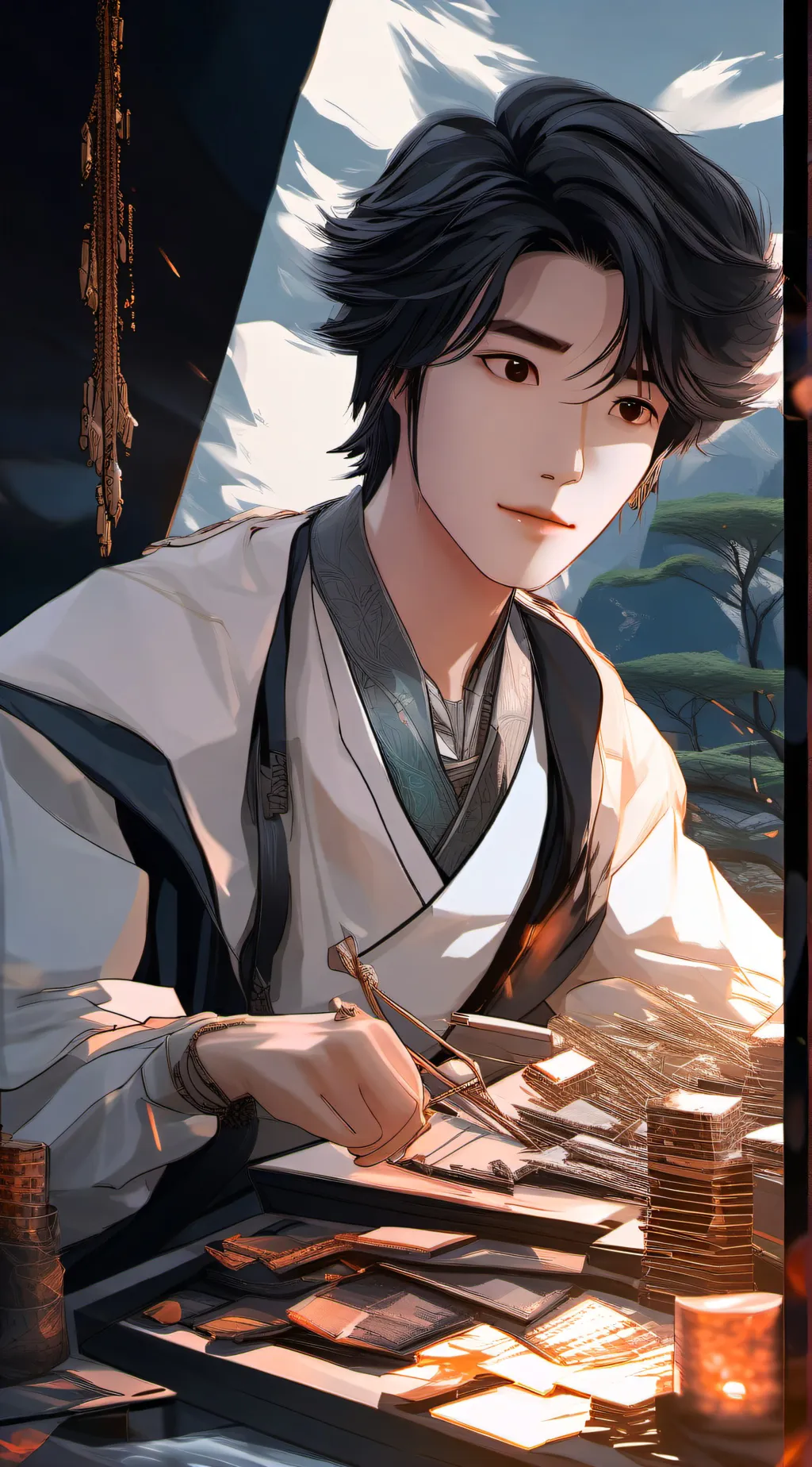 ai character: han jisung❤ background