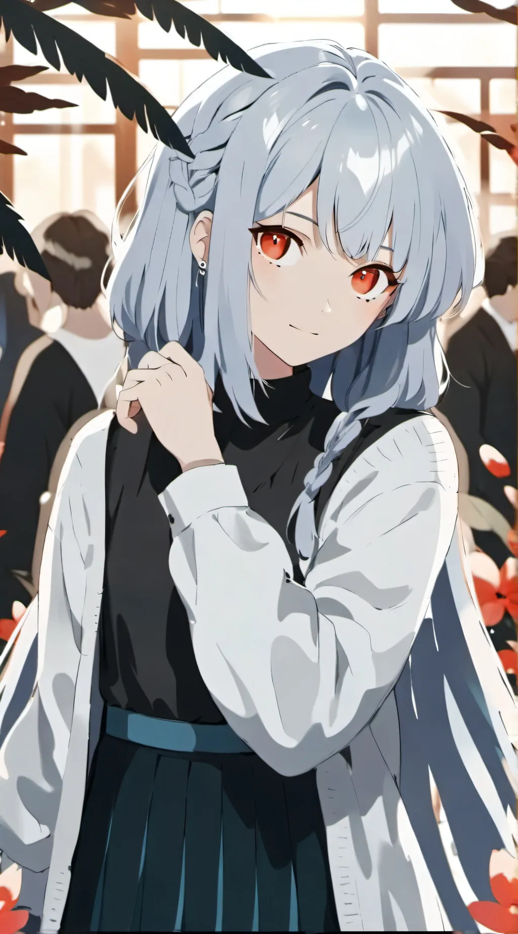 ai character: MHA!! background