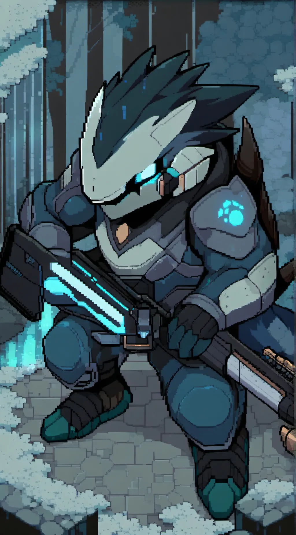 ai character: Protogen-270 background