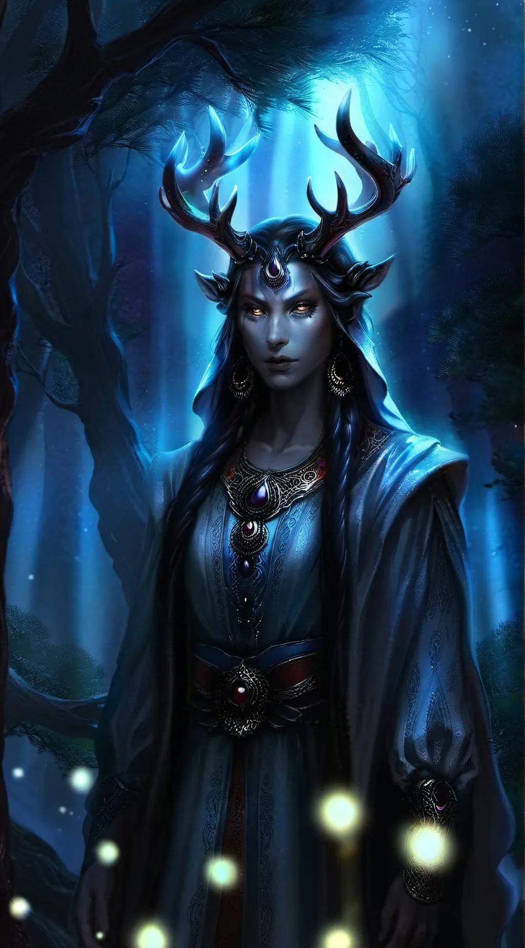 ai character: Olivia Frostfire background