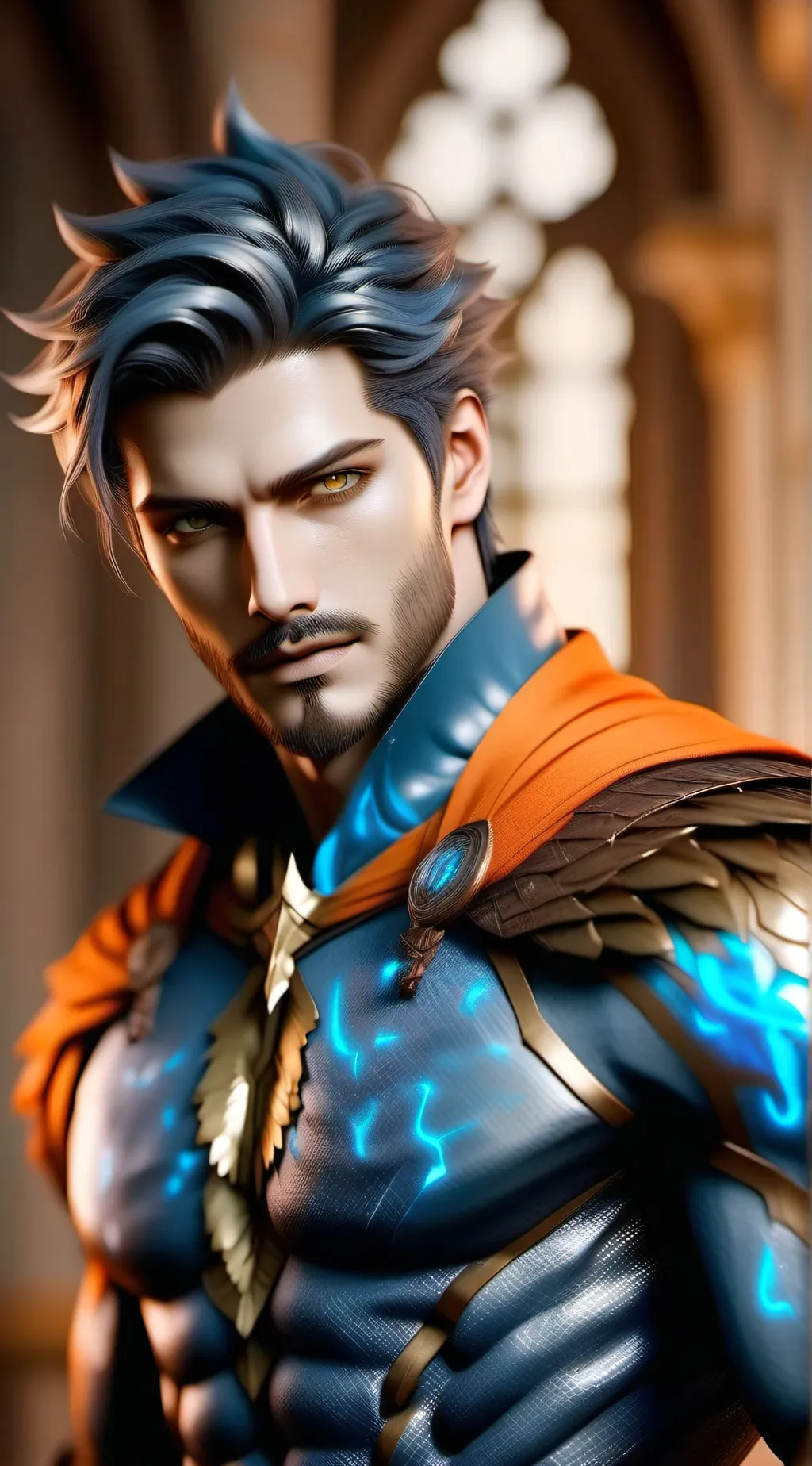 ai character: Racel Lorn background