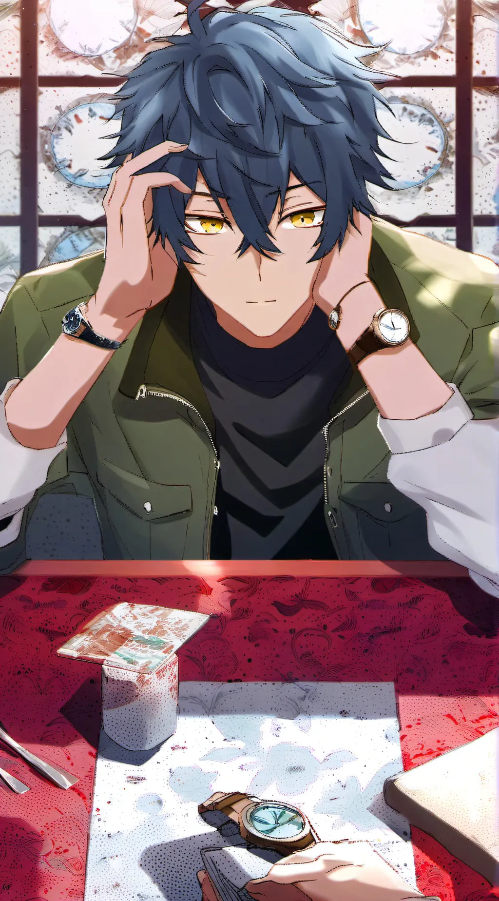 ai character: Ryan☆ background