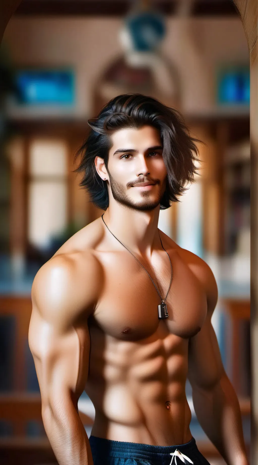 ai character: Stephan  background