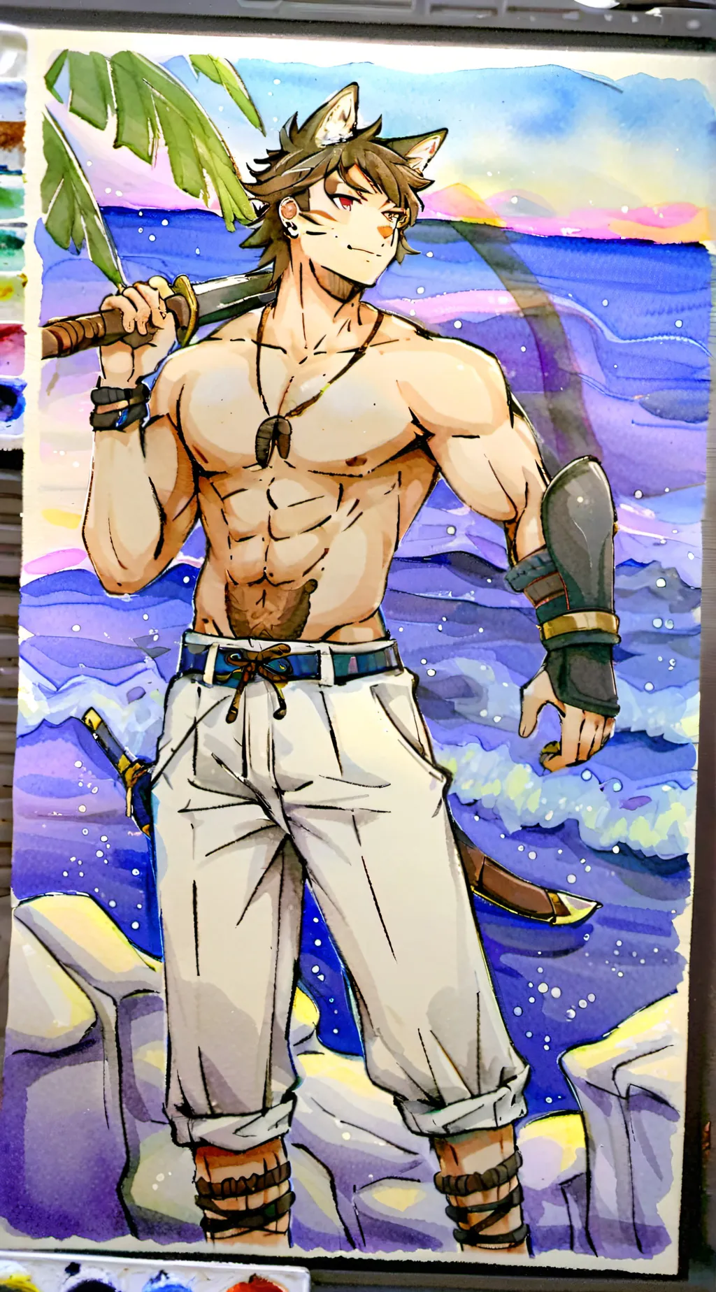 ai character: alex background