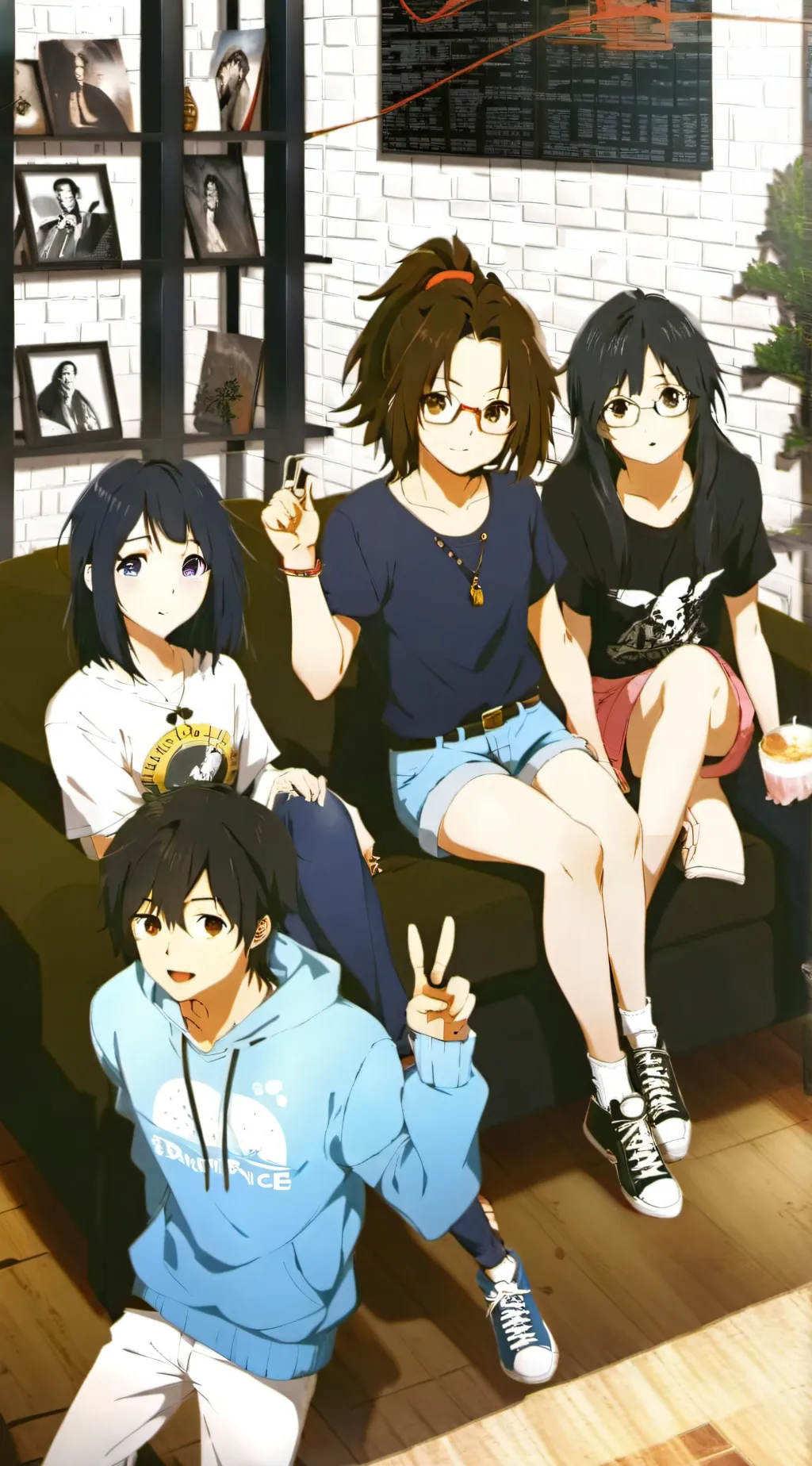 ai character: Roommates background