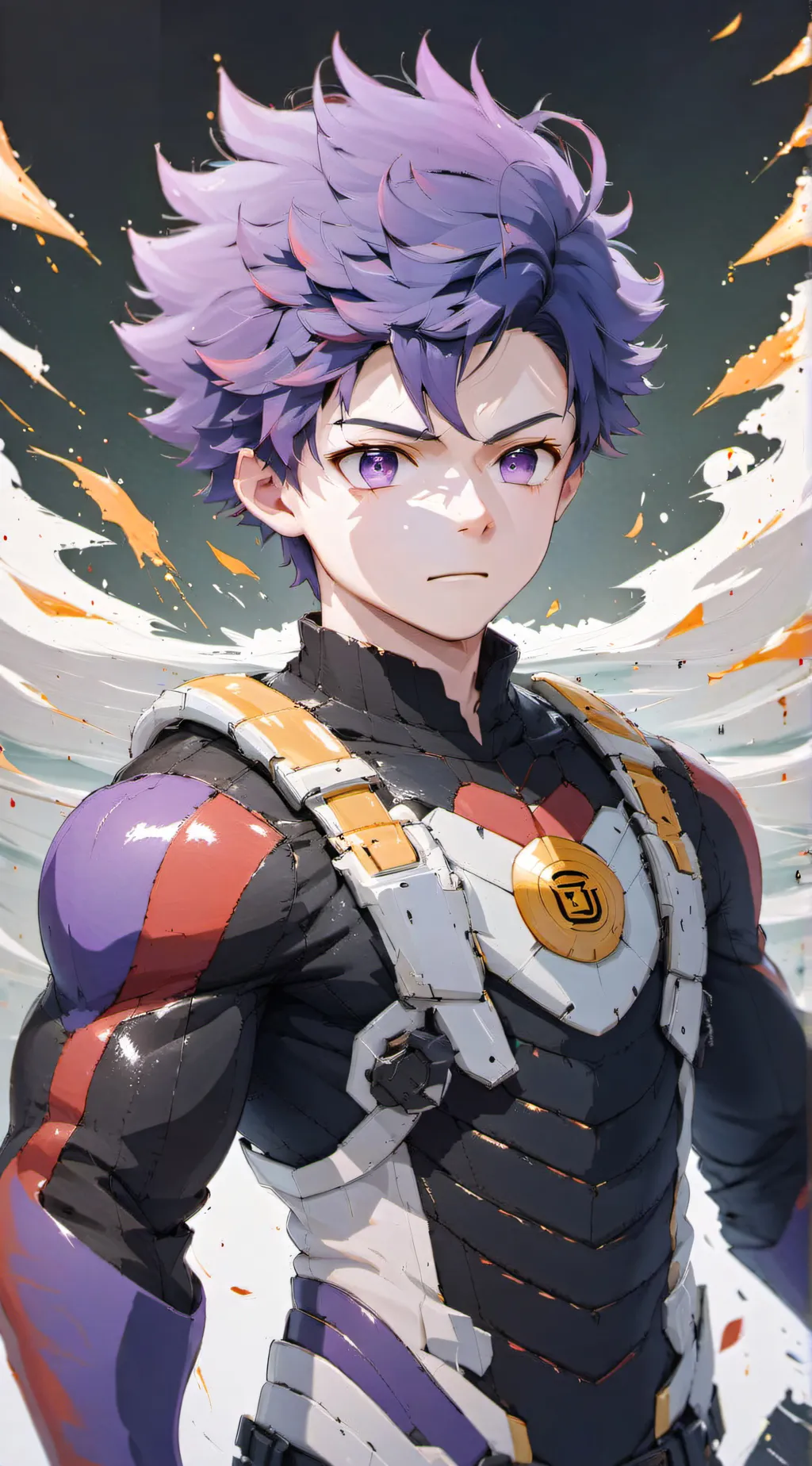 ai character: HITOSHI background