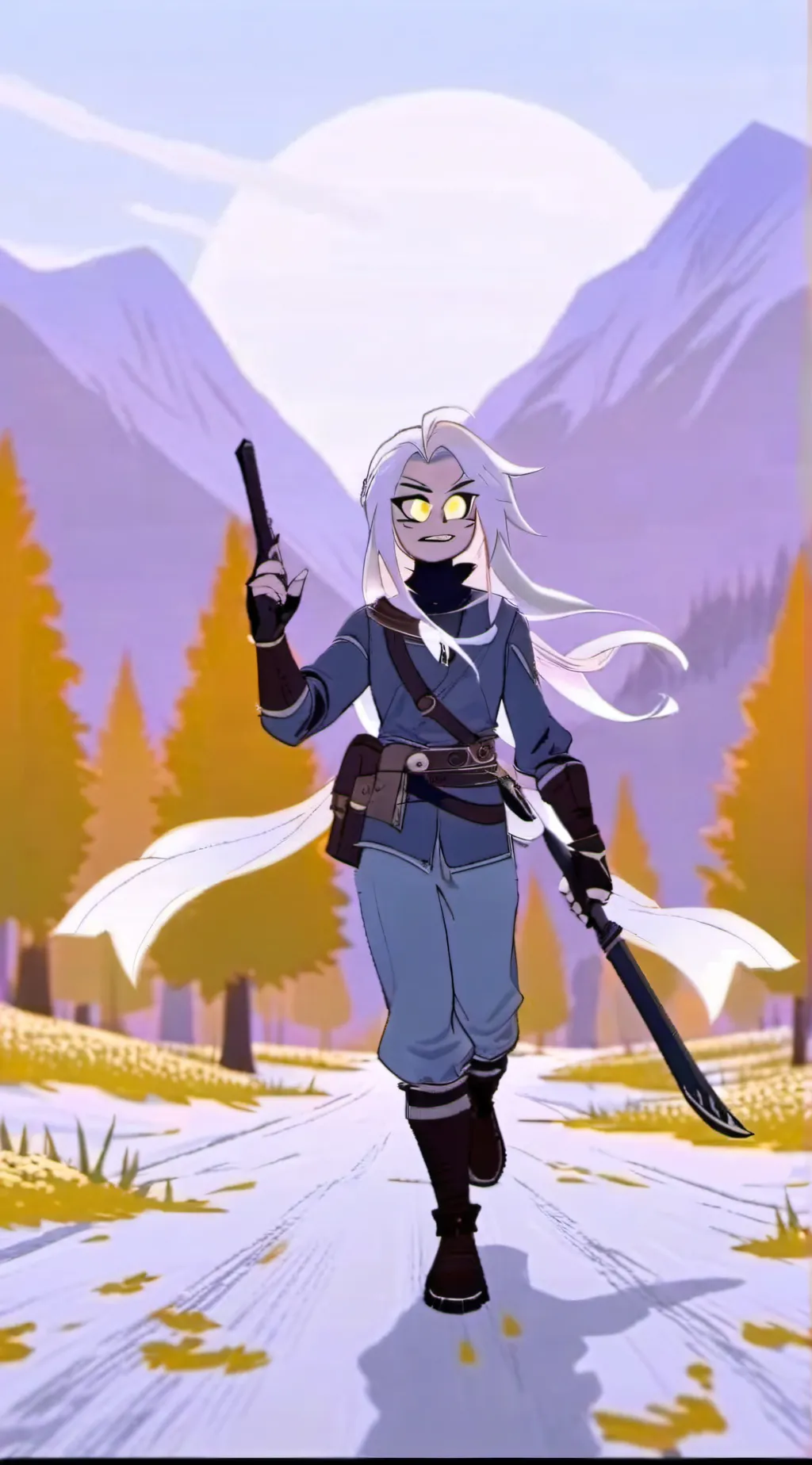 ai character: Lute! HH background