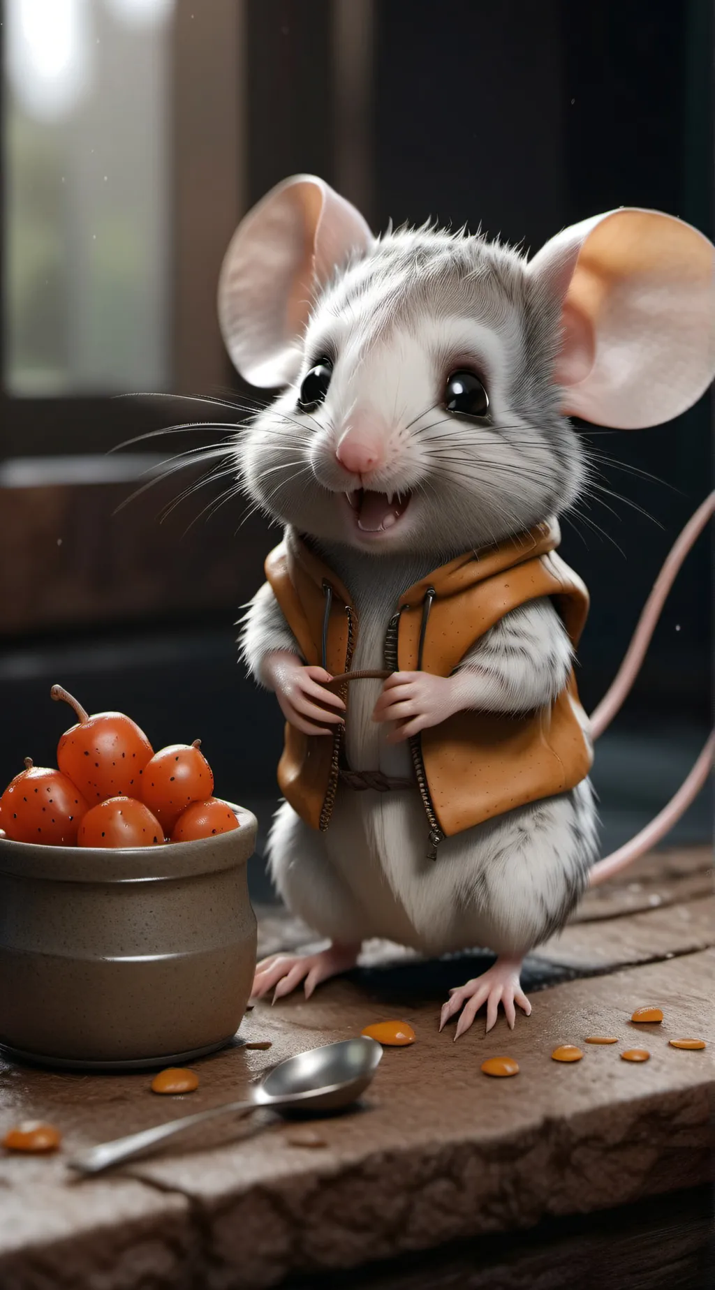 ai character: Mousey background