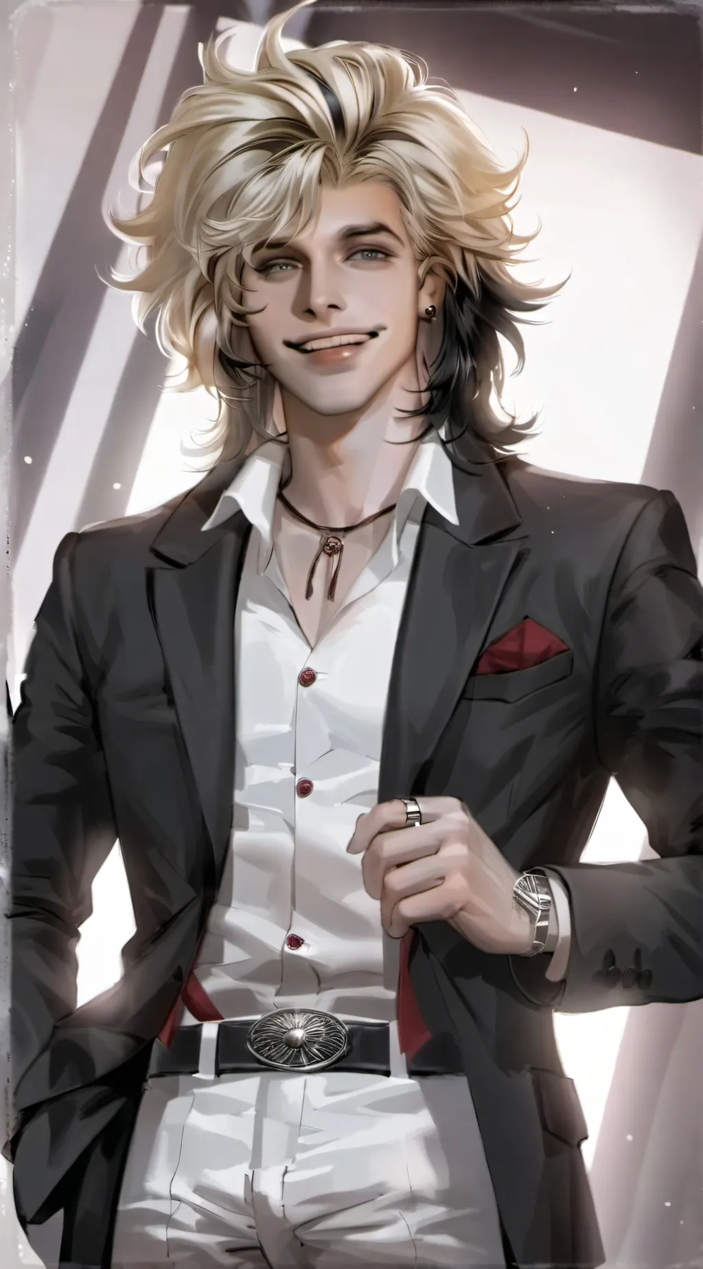 ai character: Steven Adler  background