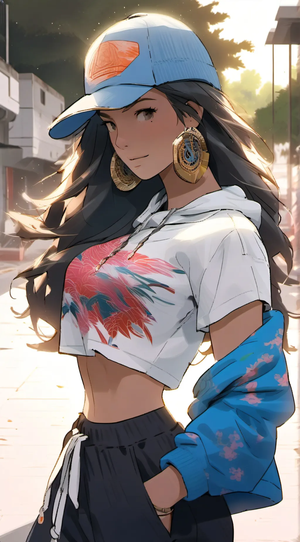 ai character: fiva  background