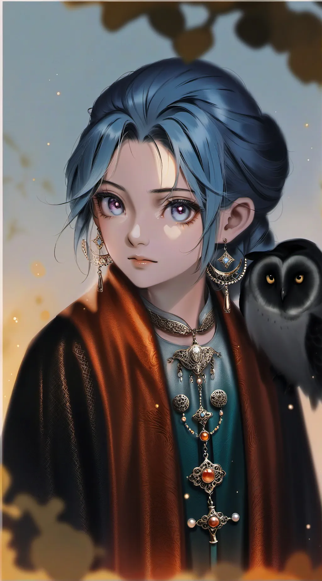 ai character: アウル [aoru] background