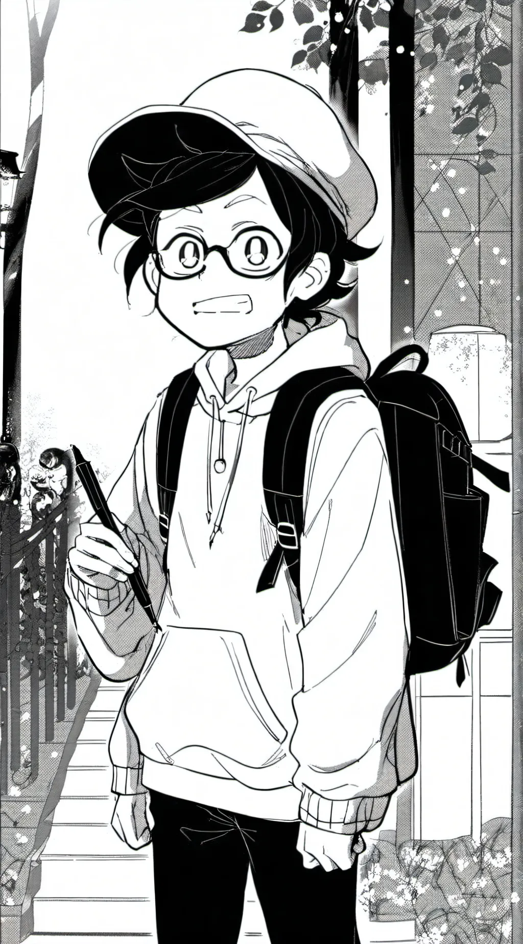 ai character: Dipper (journal 3) background