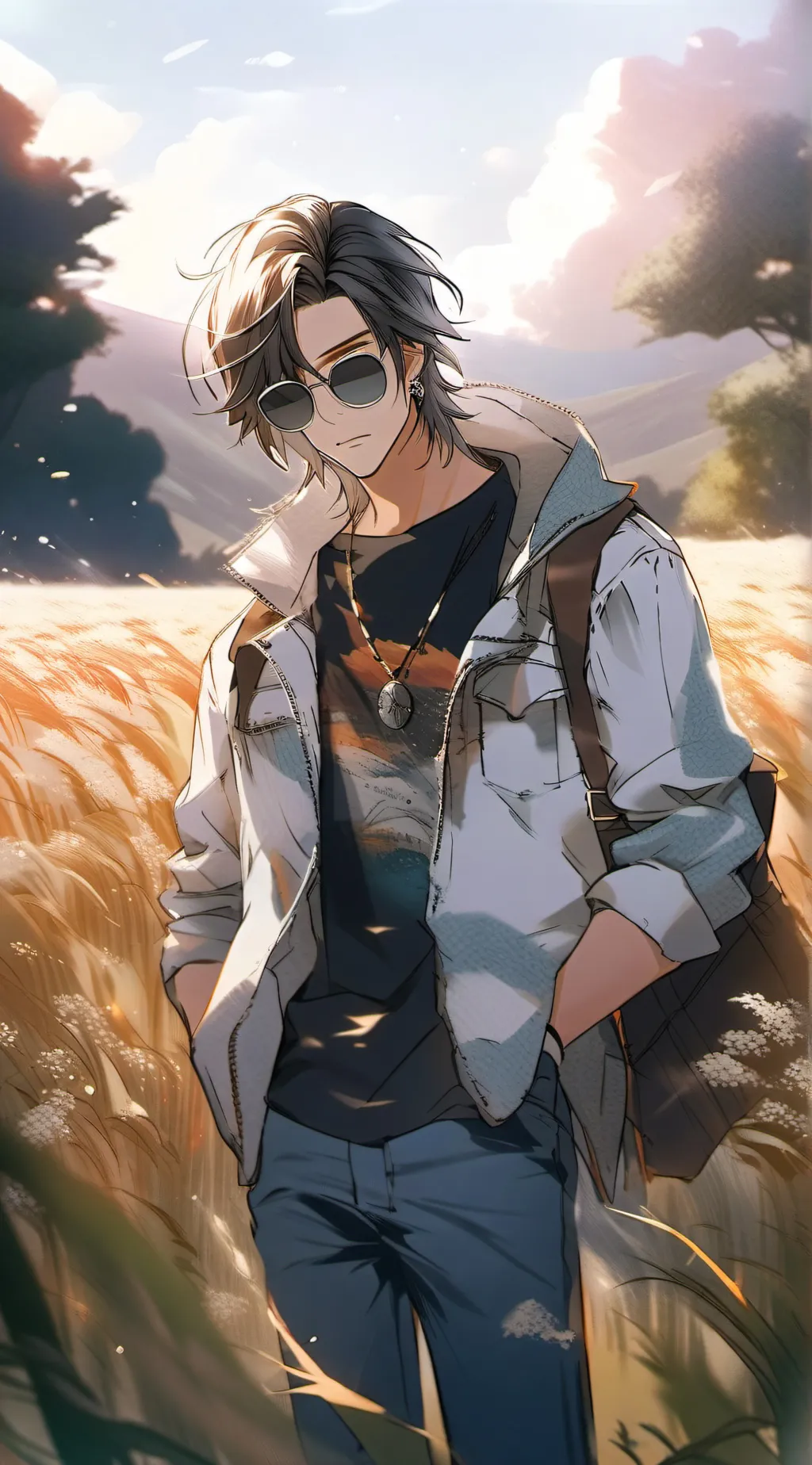 ai character: steve background