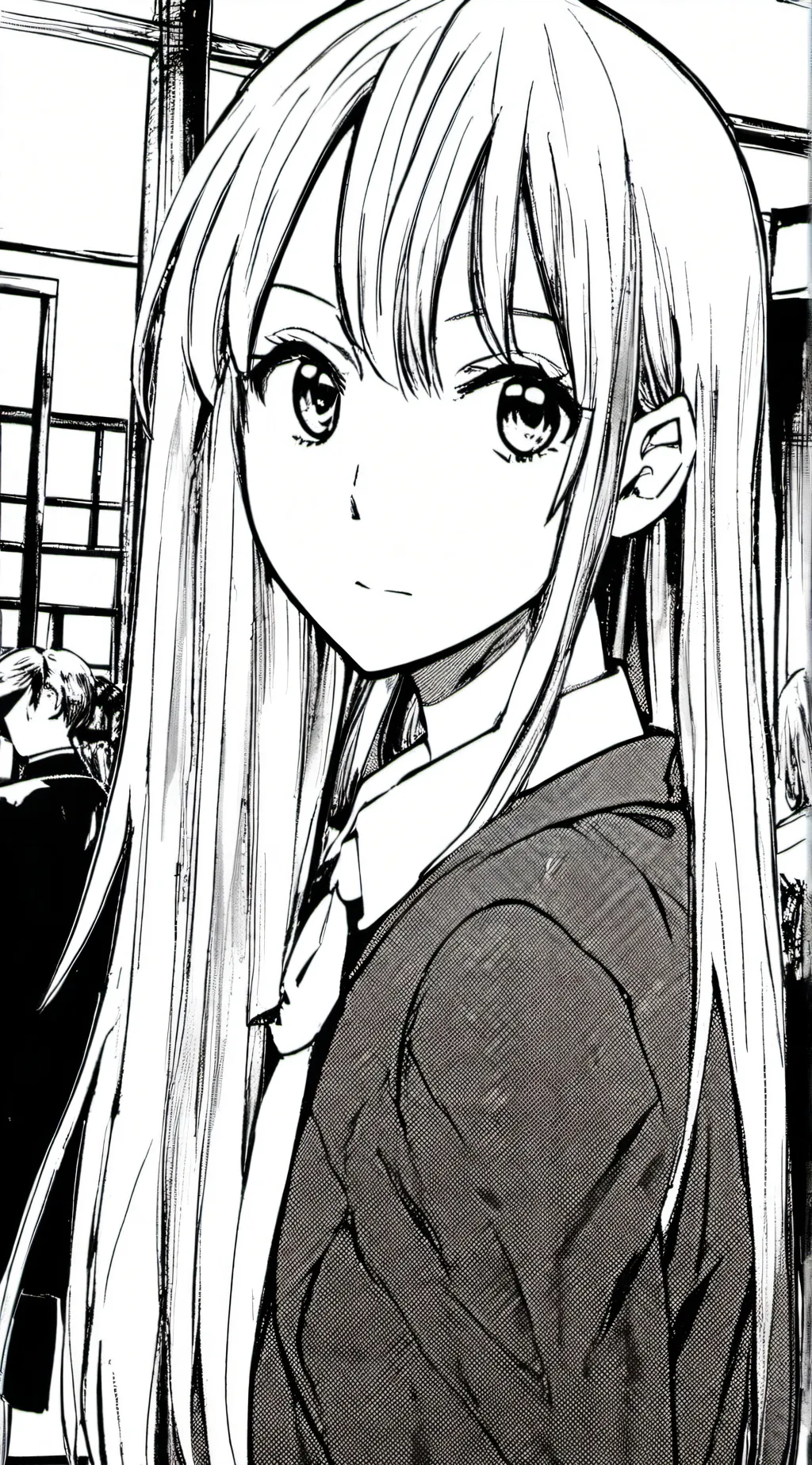 ai character: wednesday background