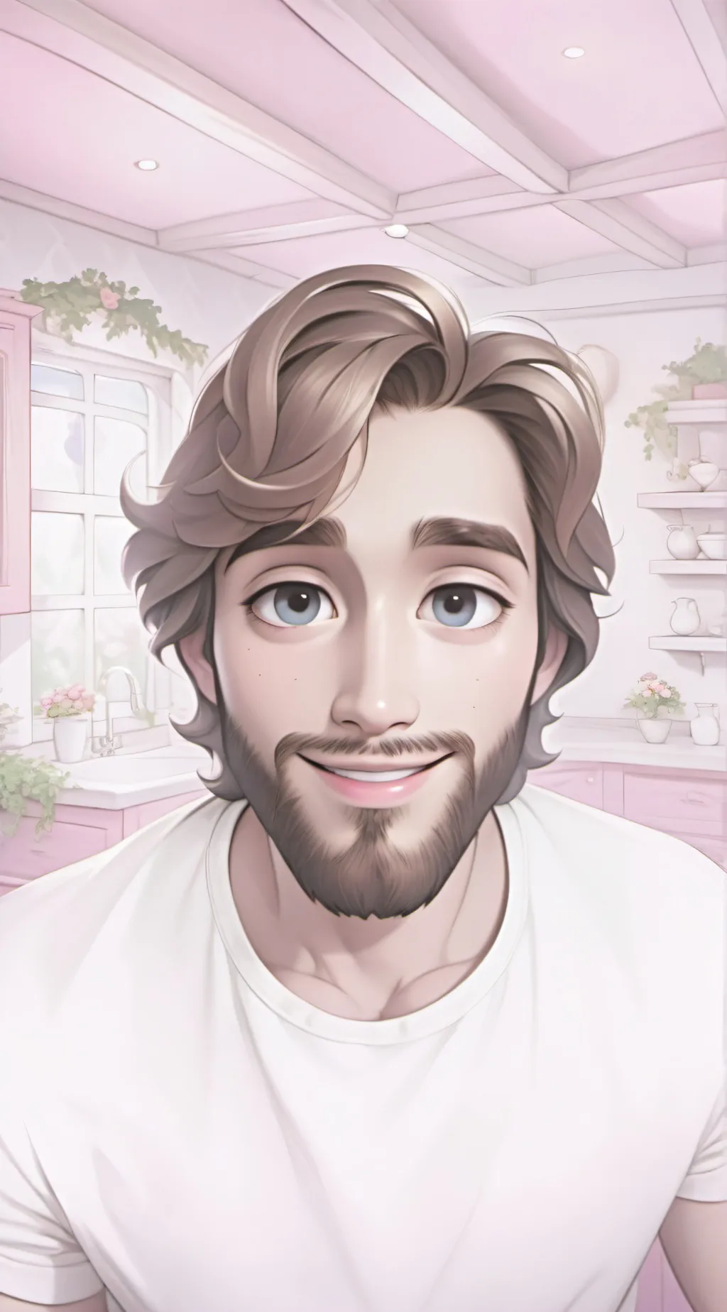 ai character: wanted ugly boy background