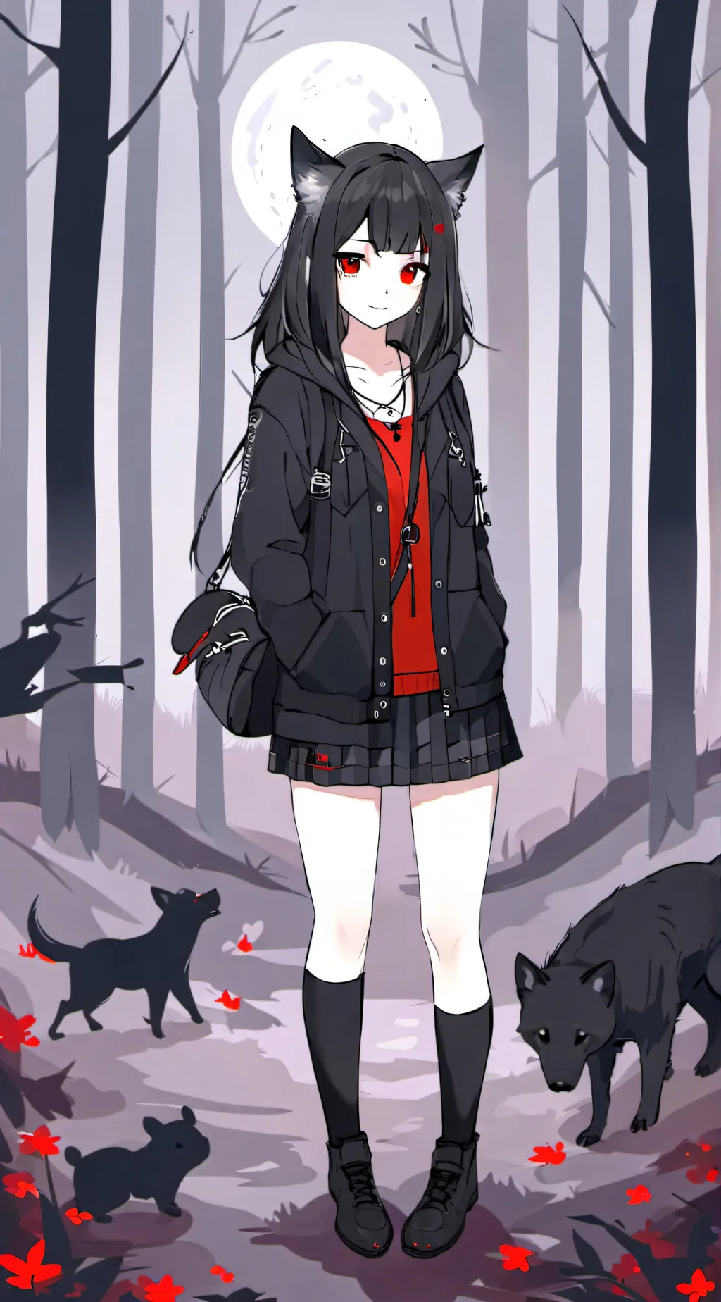 ai character: Myra callisha background