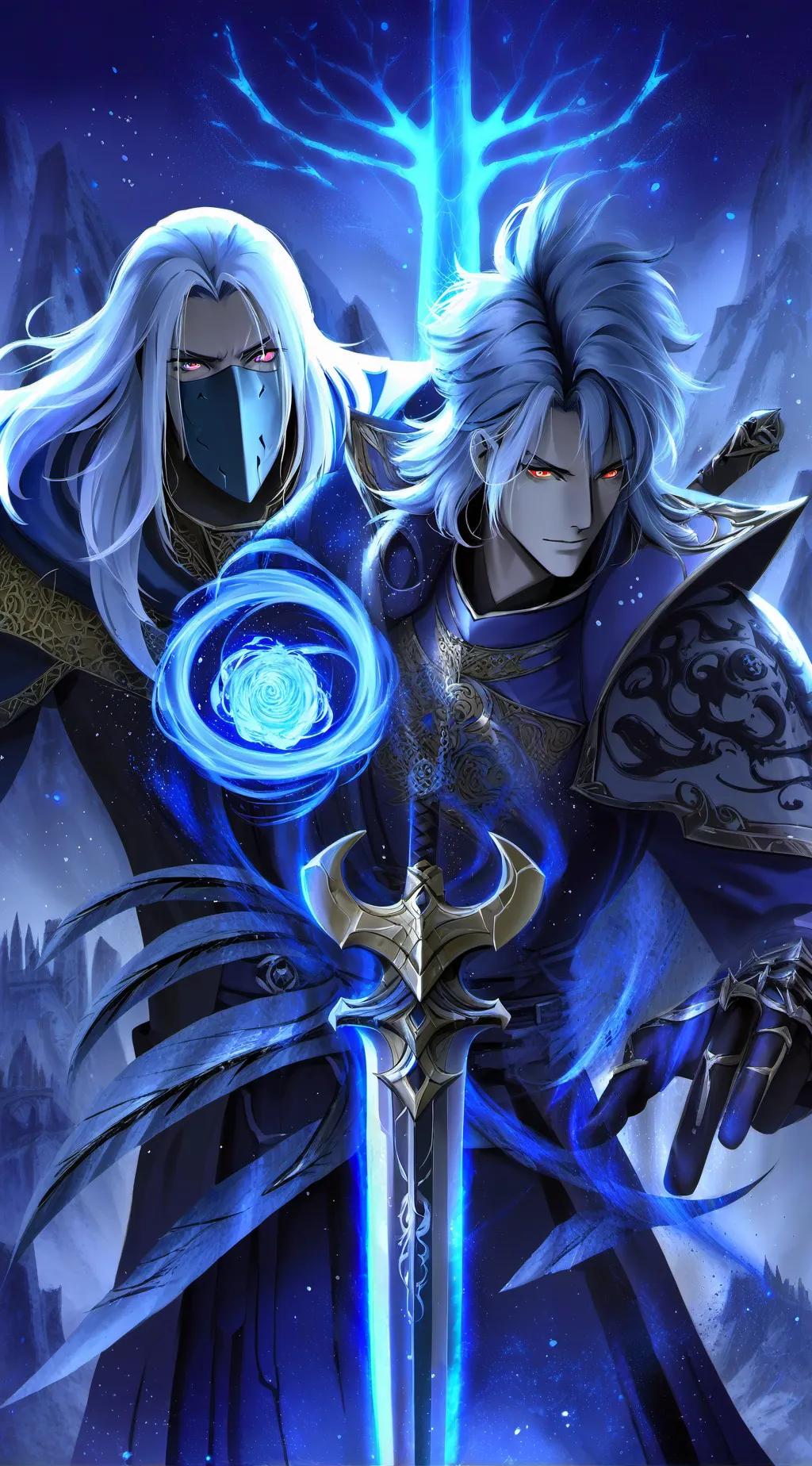 ai character: Alex and josh background