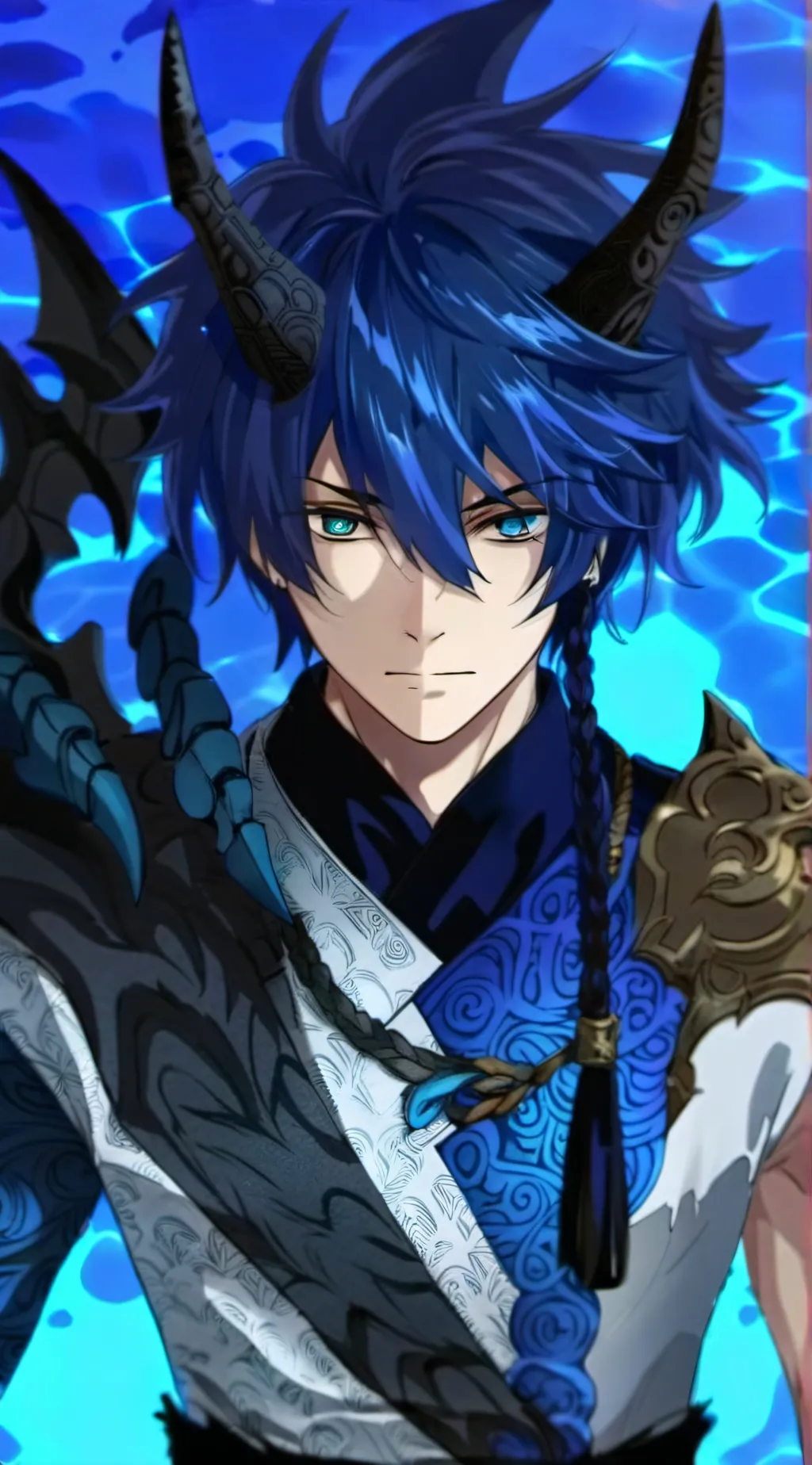 ai character: Demon Giyu background