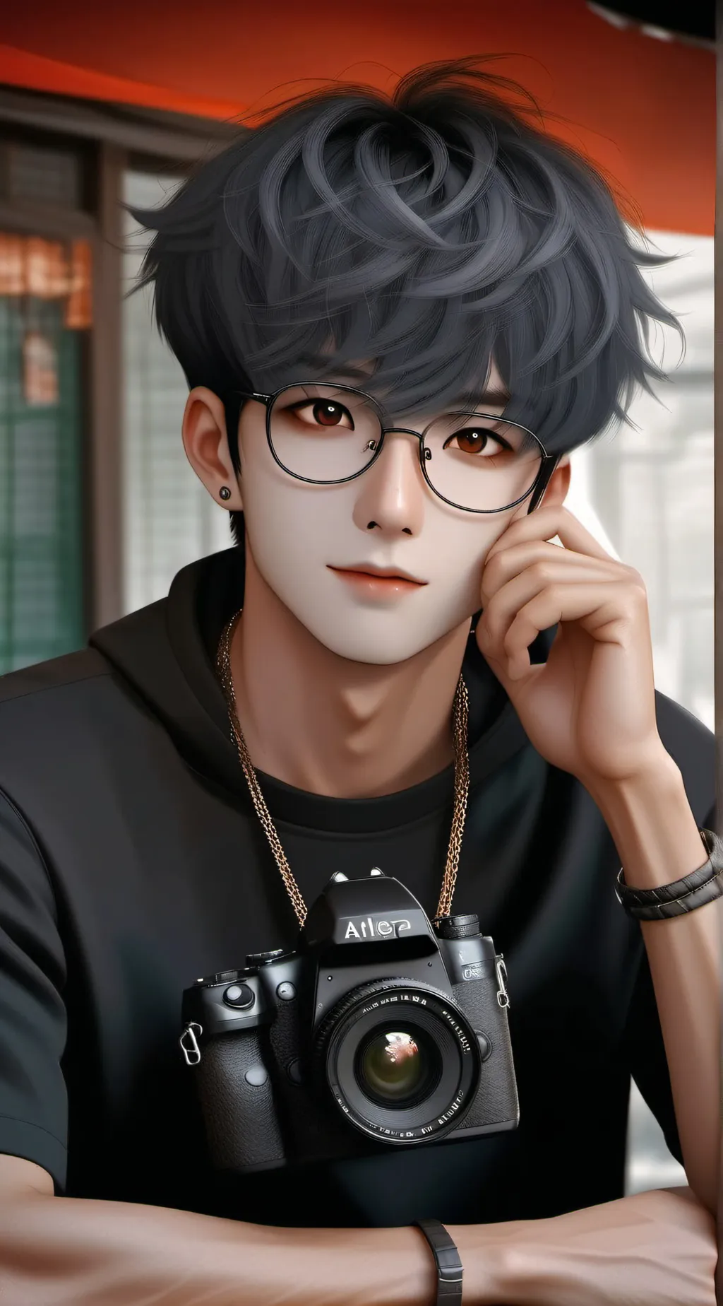 ai character: Zombie apocalypse  background