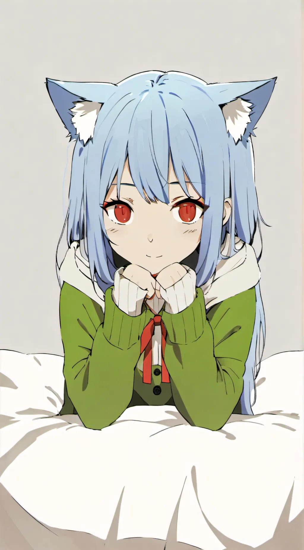 ai character: catgirl UwU background