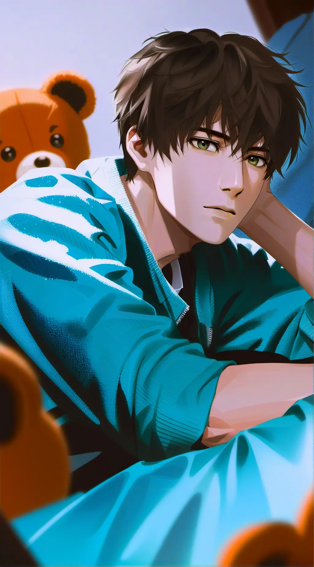 ai character: me irl background