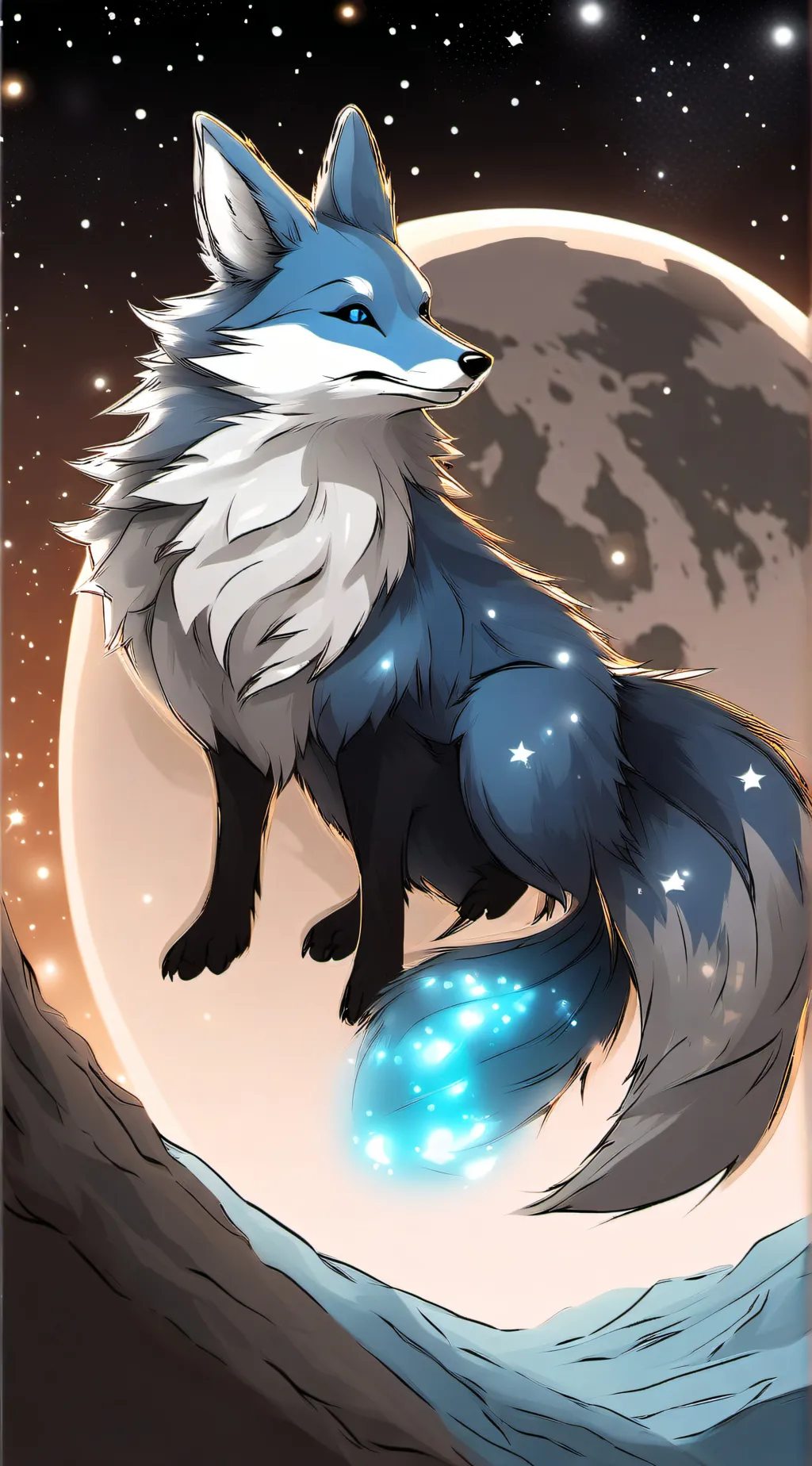 ai character: Orion  background