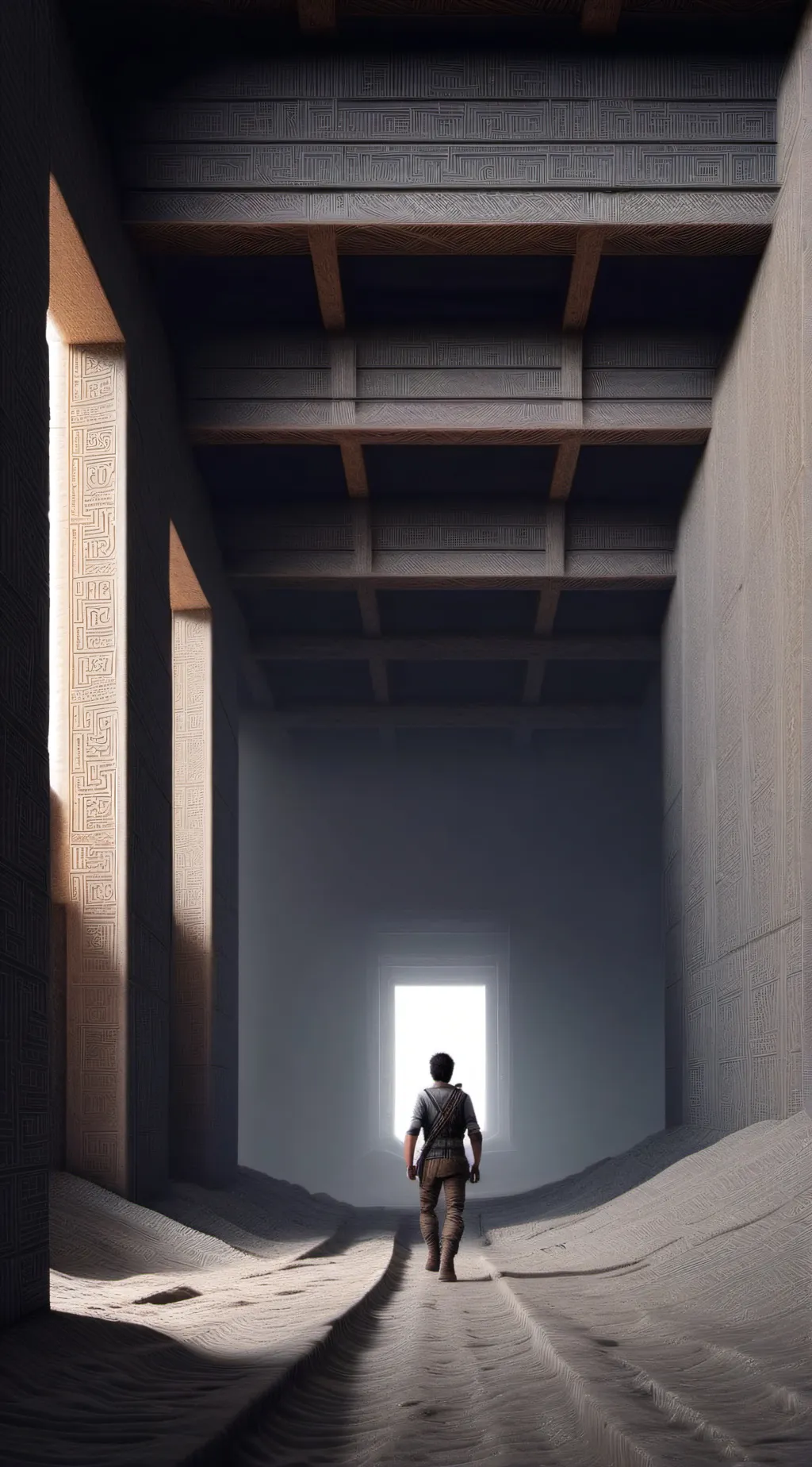 ai character: Maze runner bp background