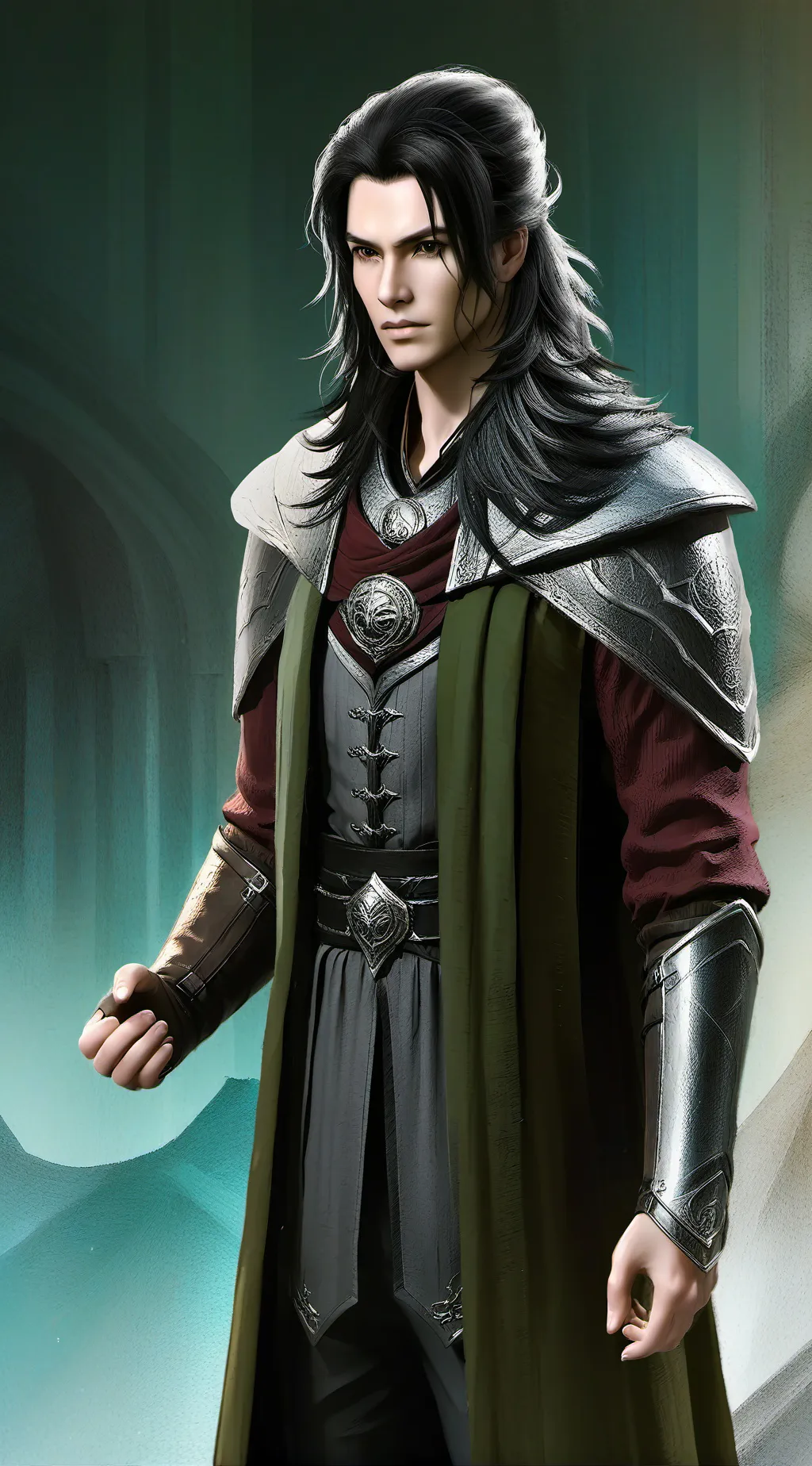 ai character: Prince Cory  background