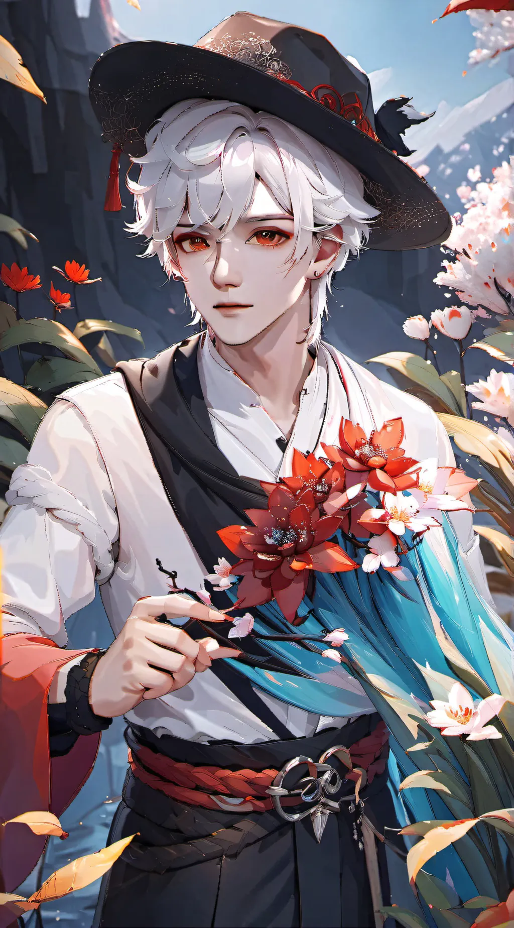 ai character: Boy’s friend  background