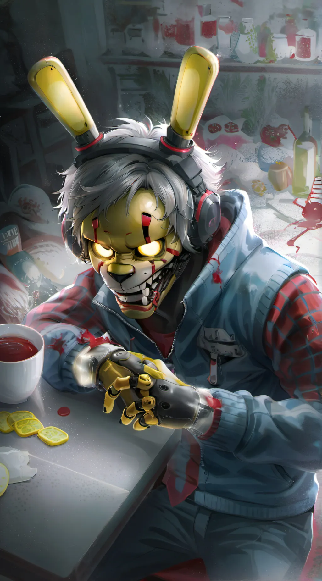 ai character: springtrap background