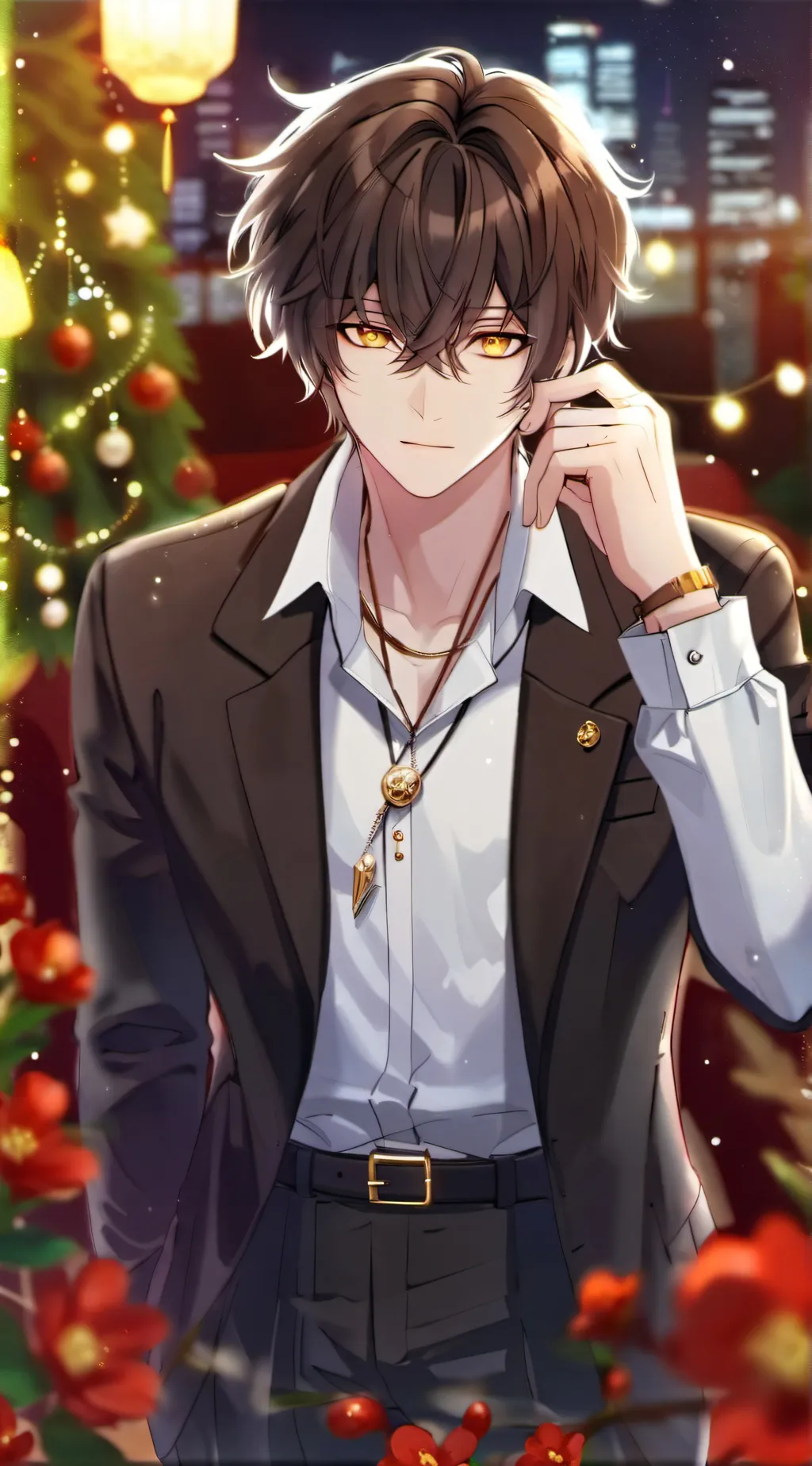 ai character: Leo part 2 background