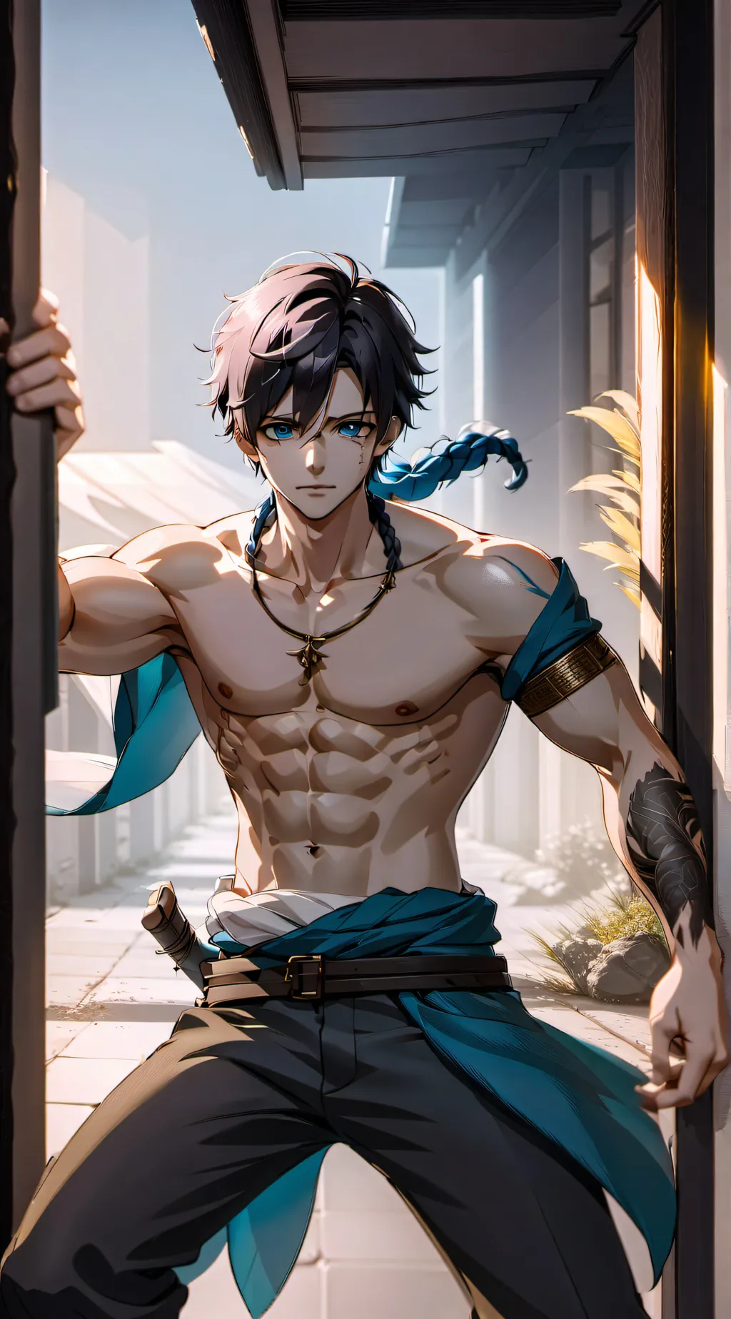 ai character: Axel background