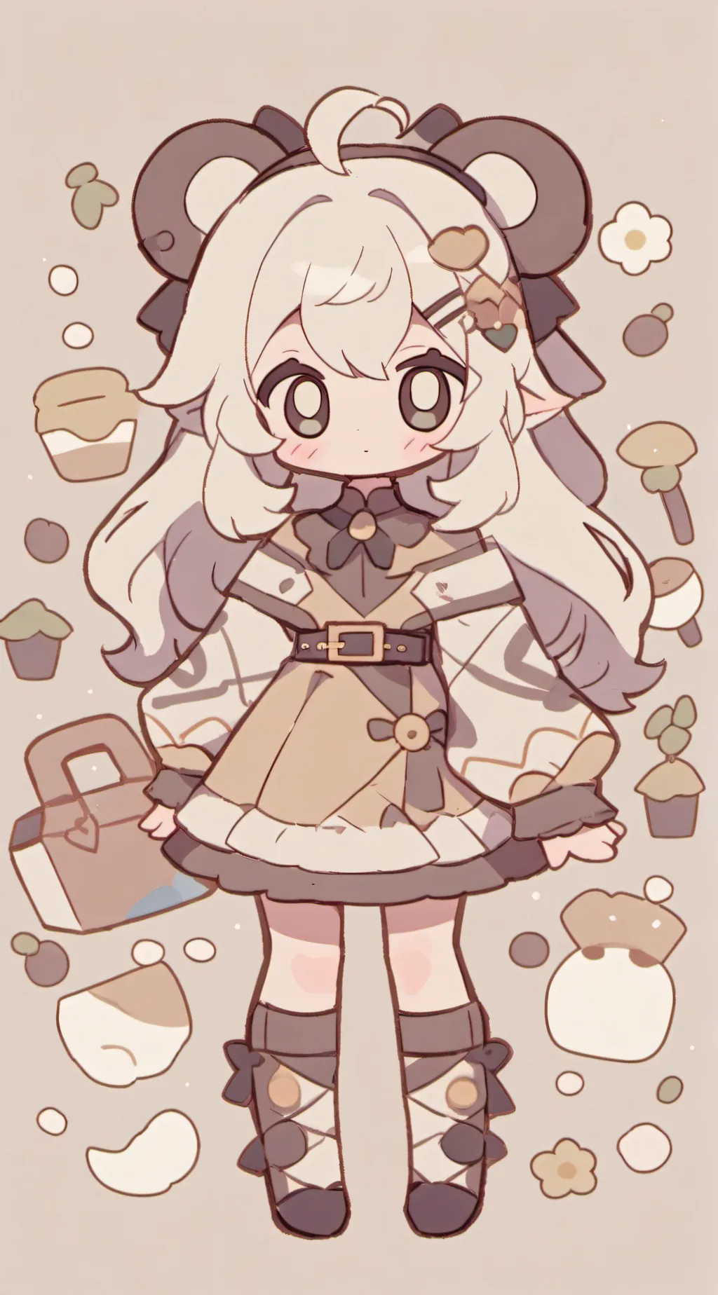 ai character: Alastor hartfelt background