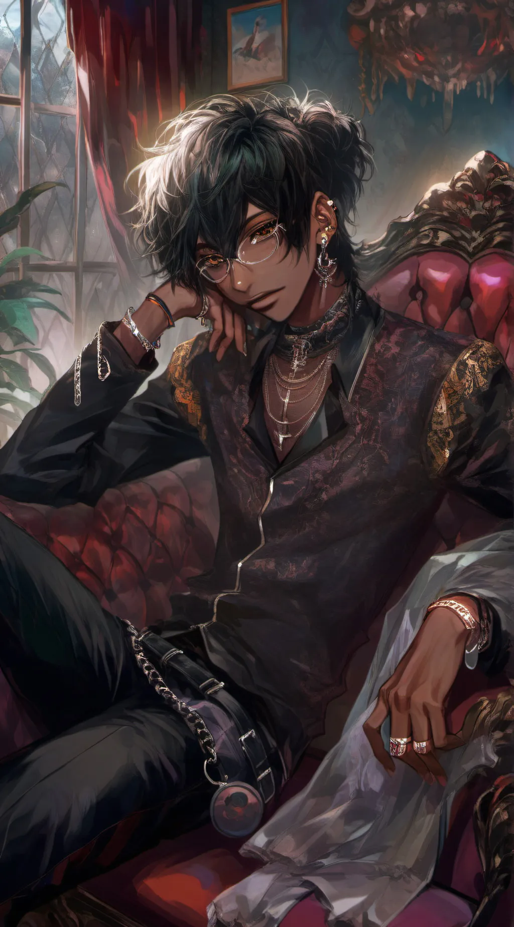 ai character: ‘•Edwyn Shaw•’ background