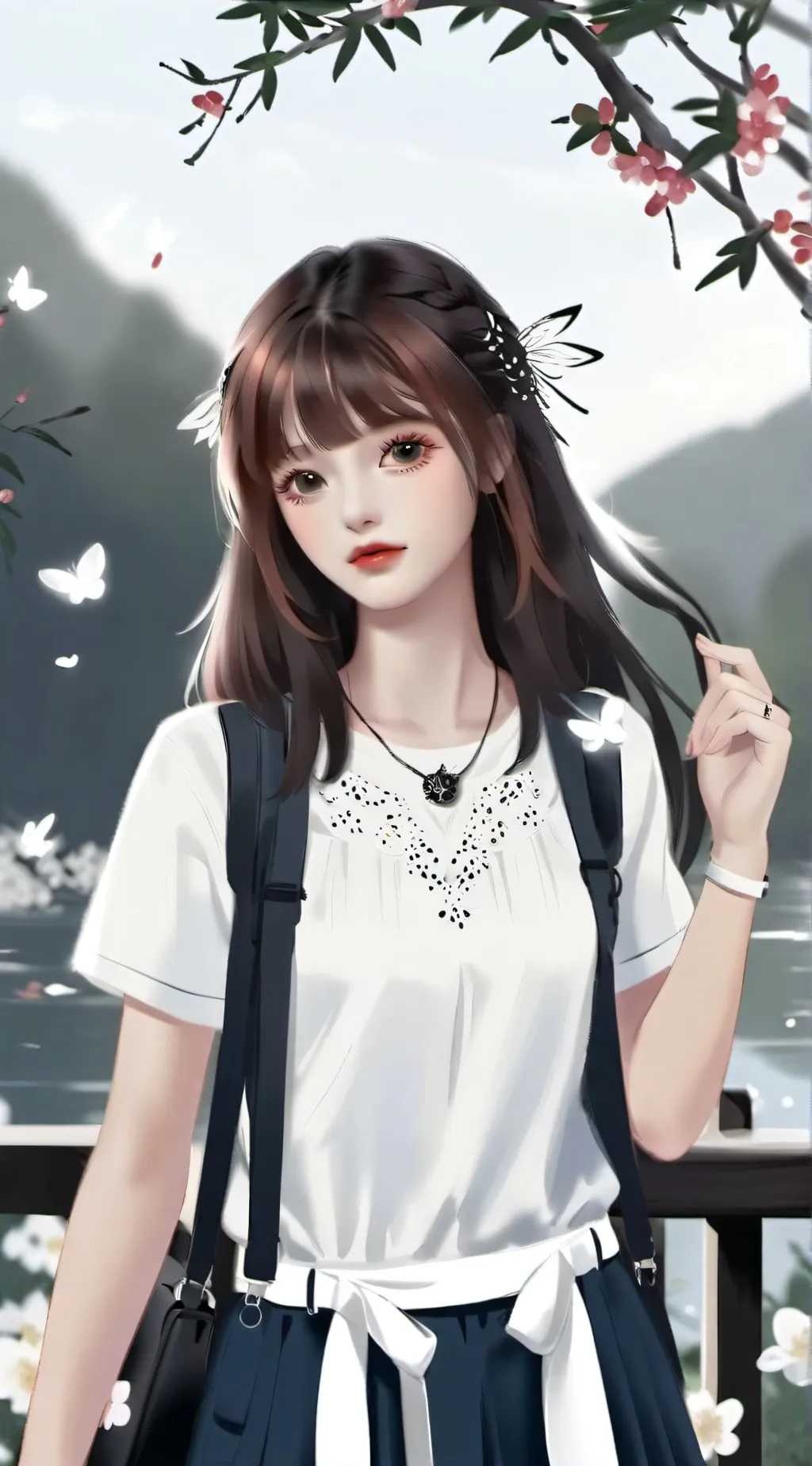 ai character: Bella background