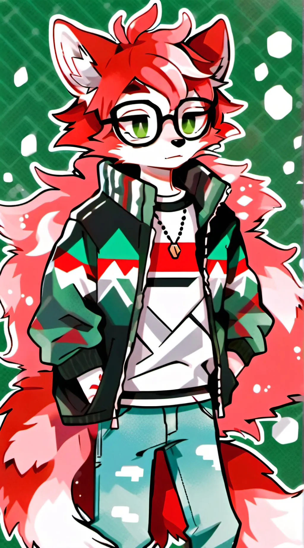 ai character: Fluff Star #41 background