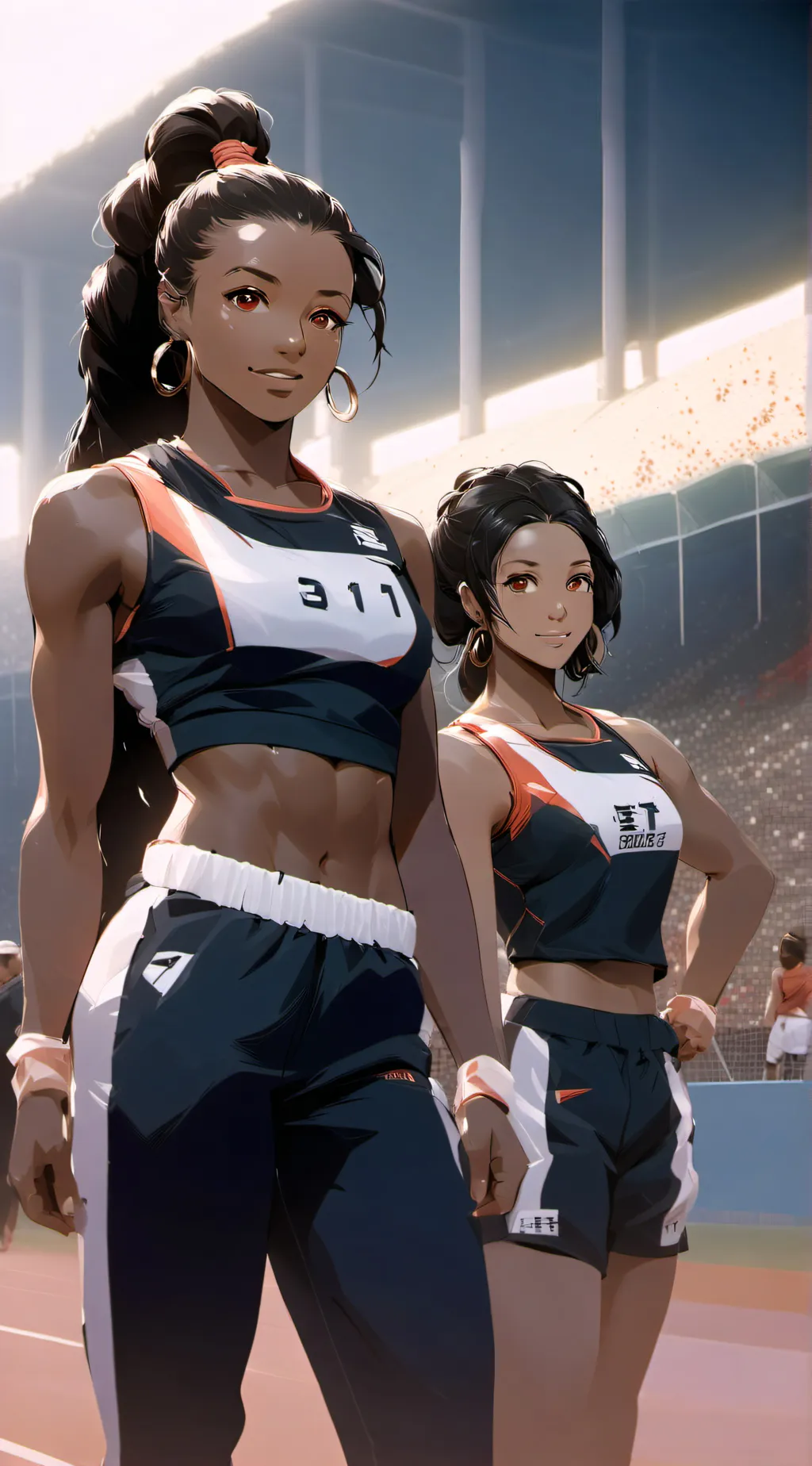 ai character: Tiana and Amara background