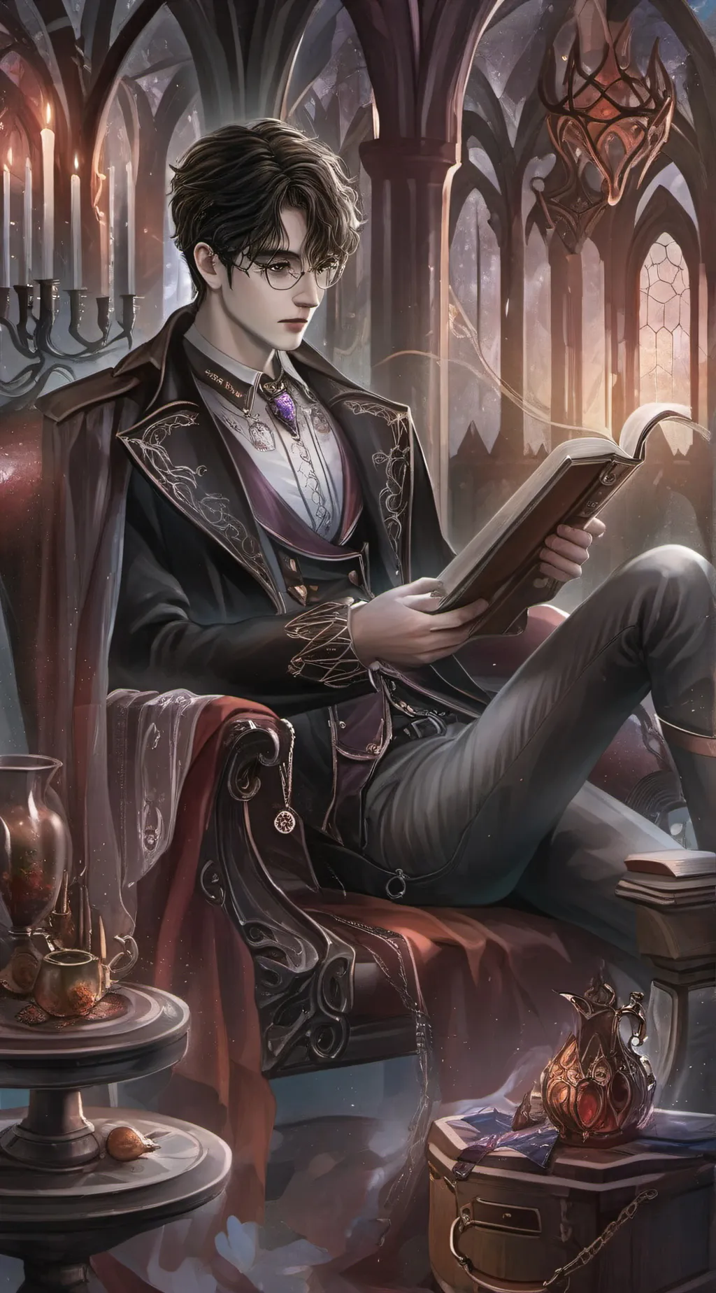 ai character: james pottah background