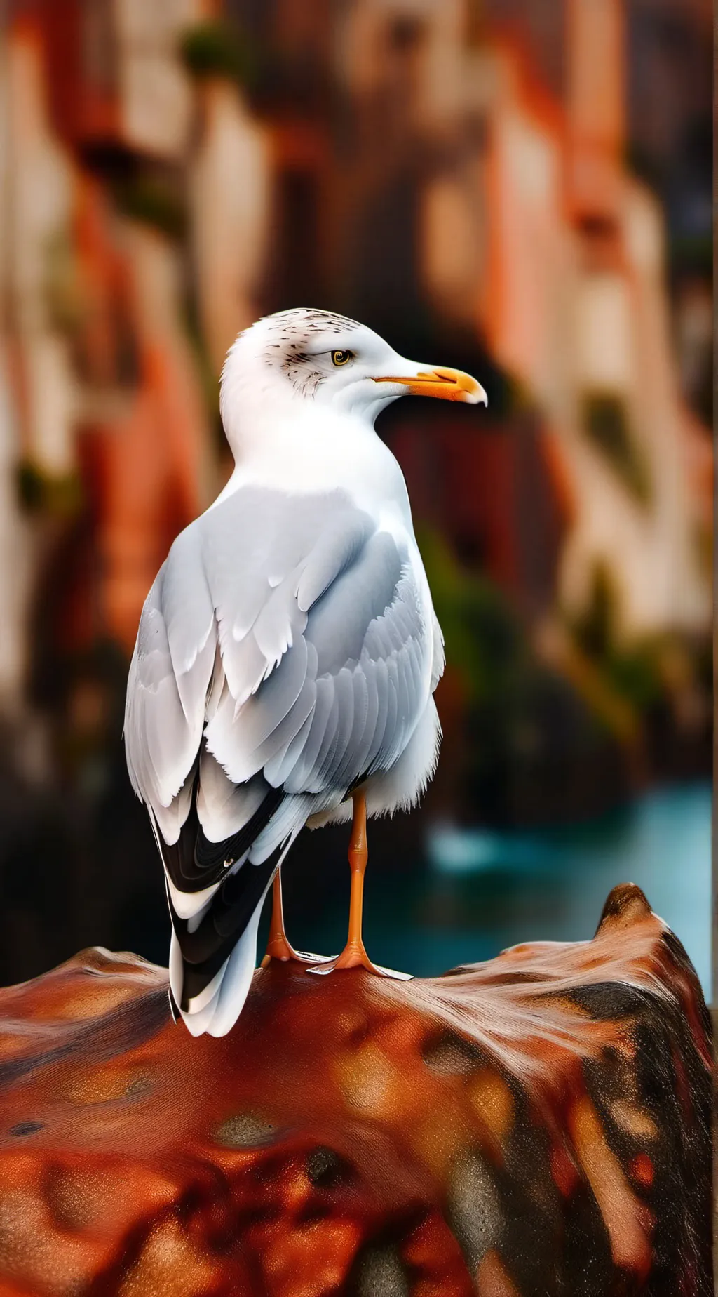 ai character: SEAGULL background