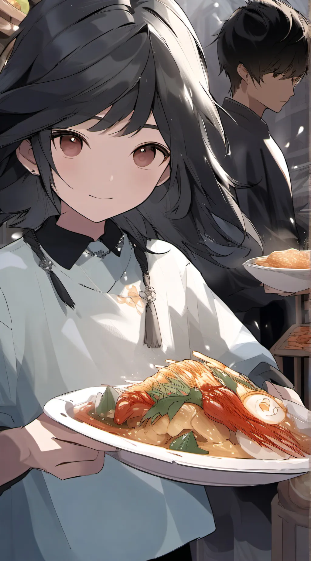 ai character: Just you  background