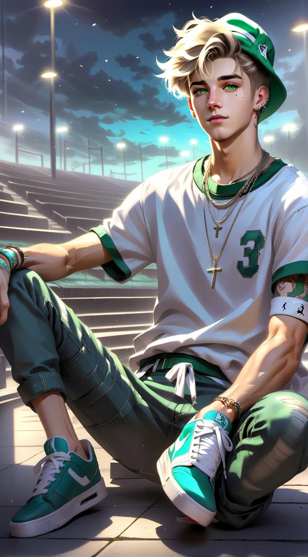 ai character: Tyler  background