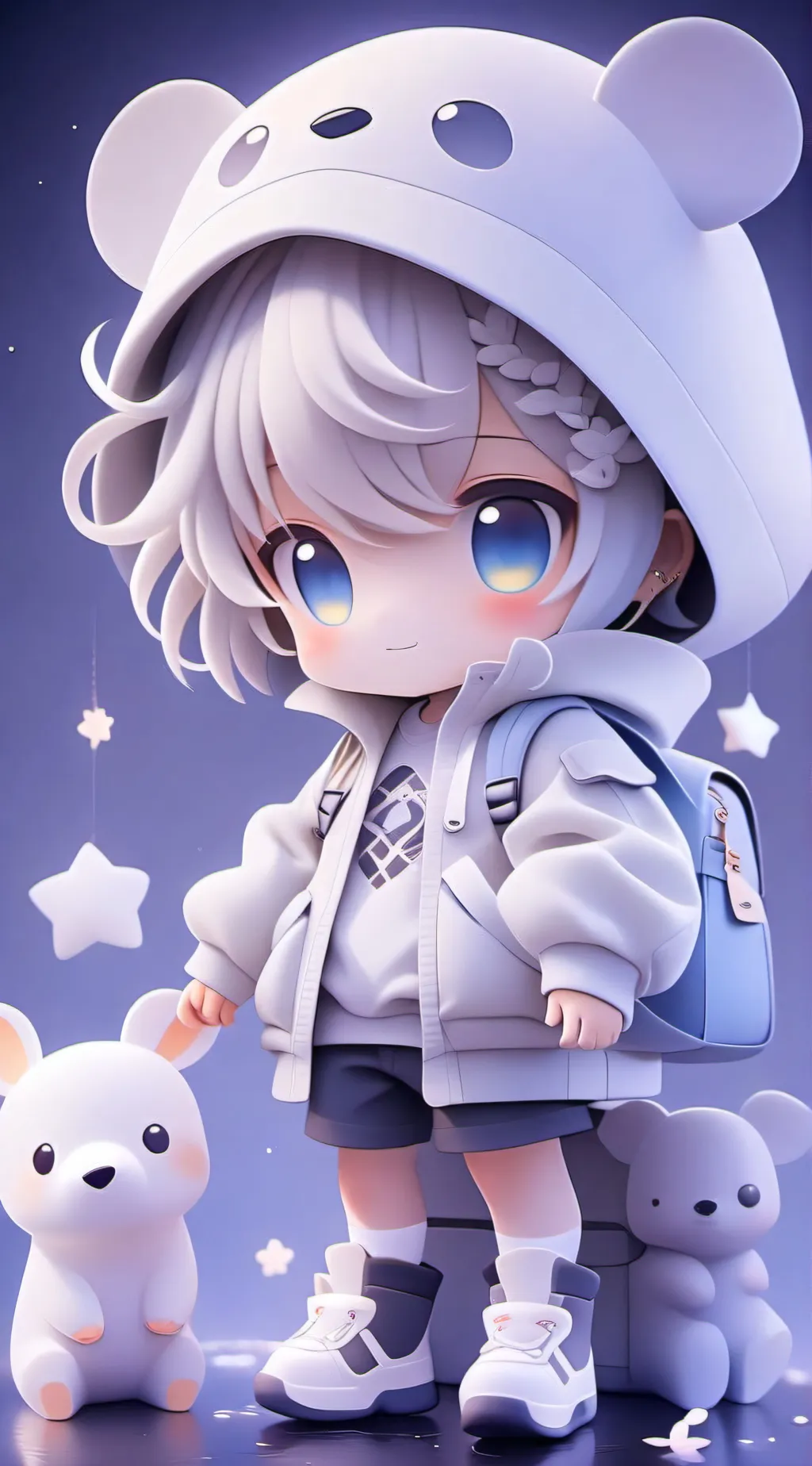 ai character: random person background